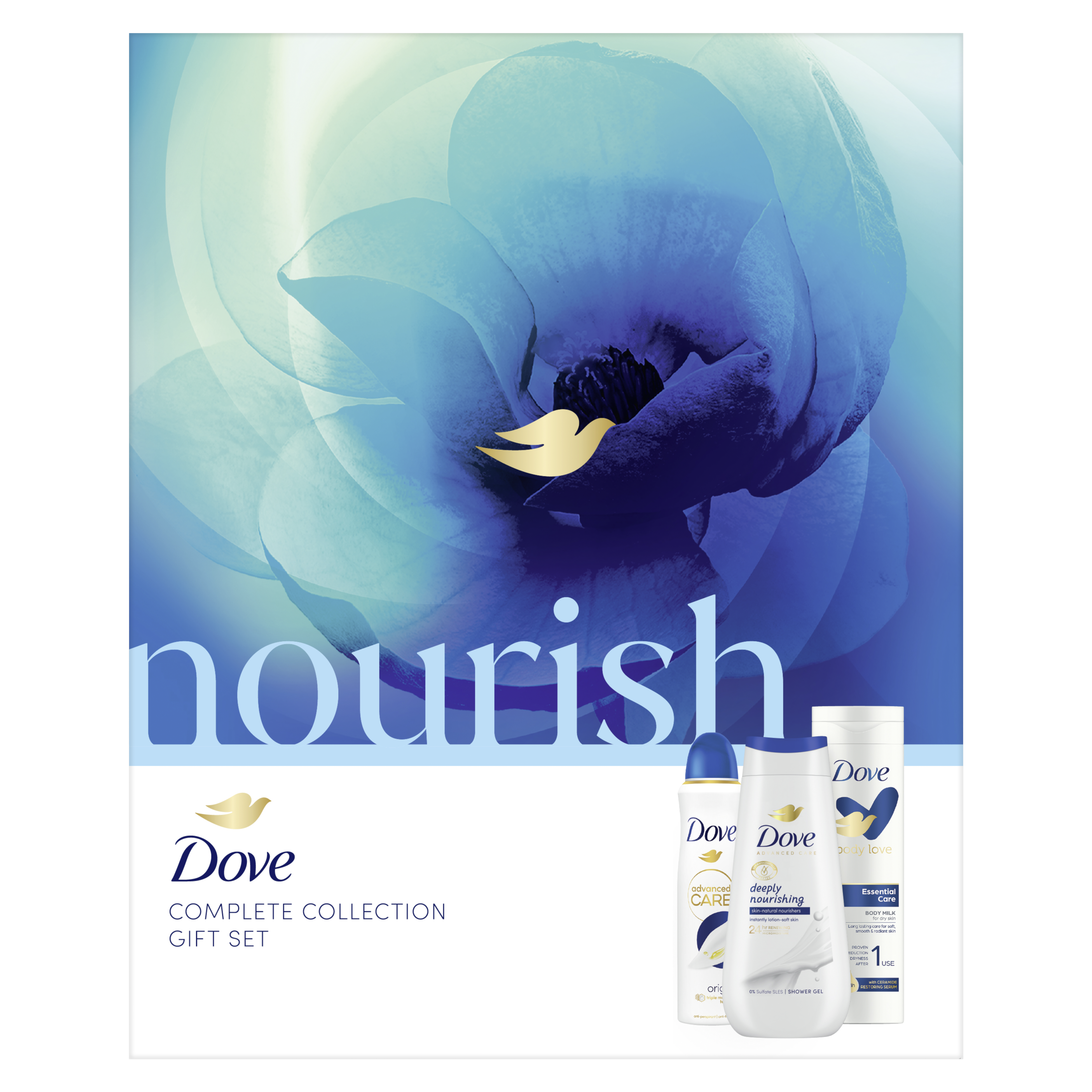 Zestaw Dove Nourish 625 Ml