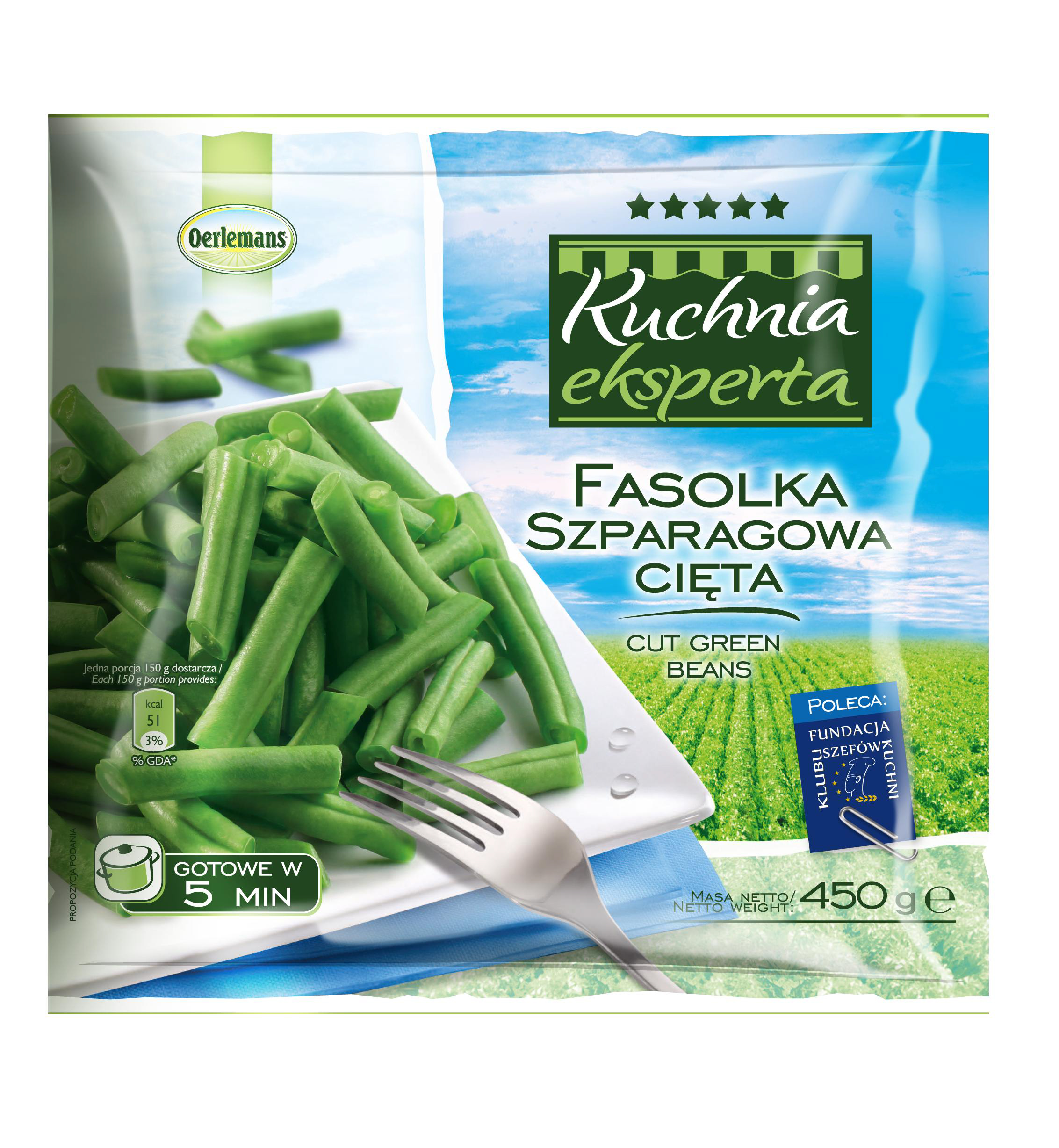 Fasolka Szparagowa Cięta Kuchnia Eksperta 450 G