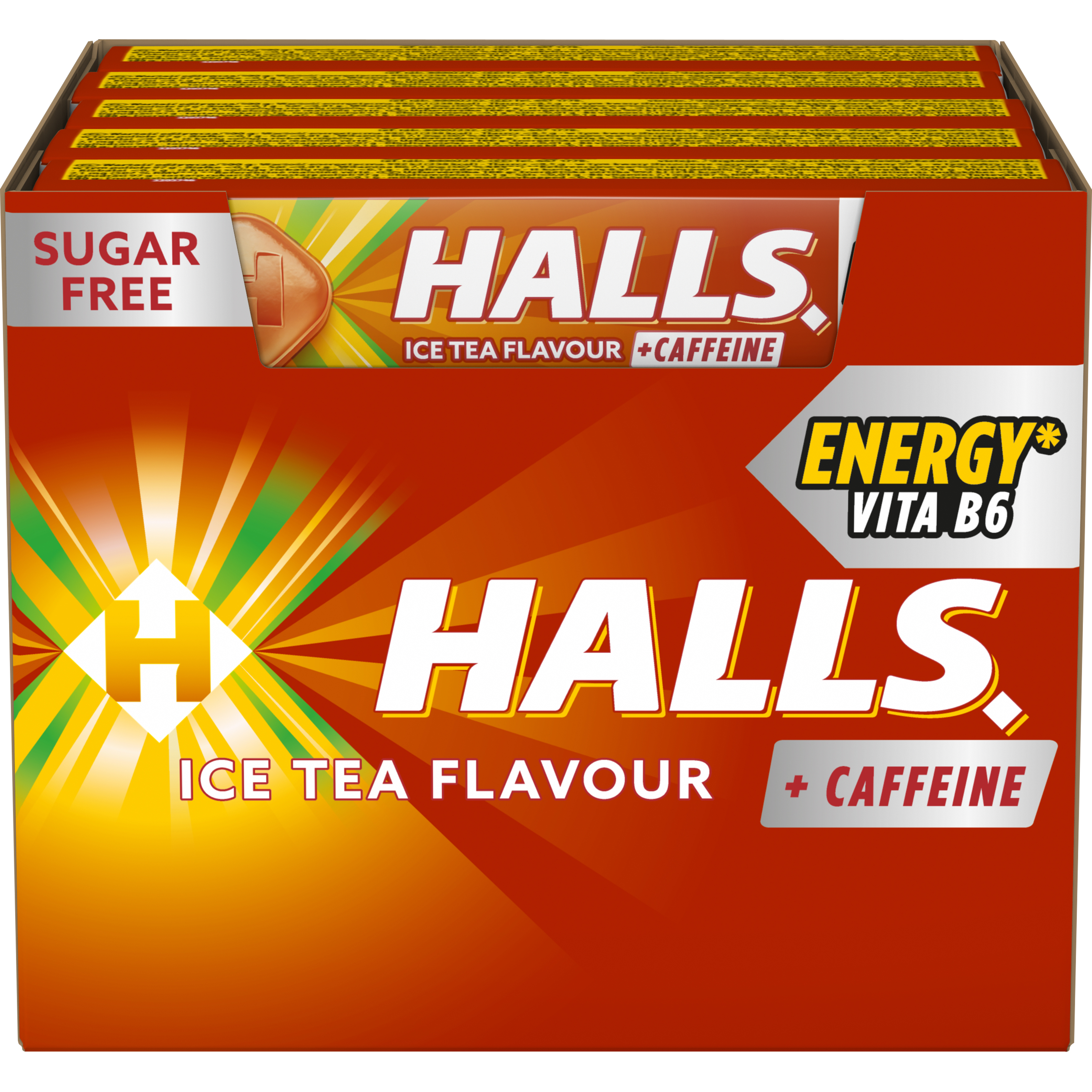 Halls Energy Ice Tea 32G