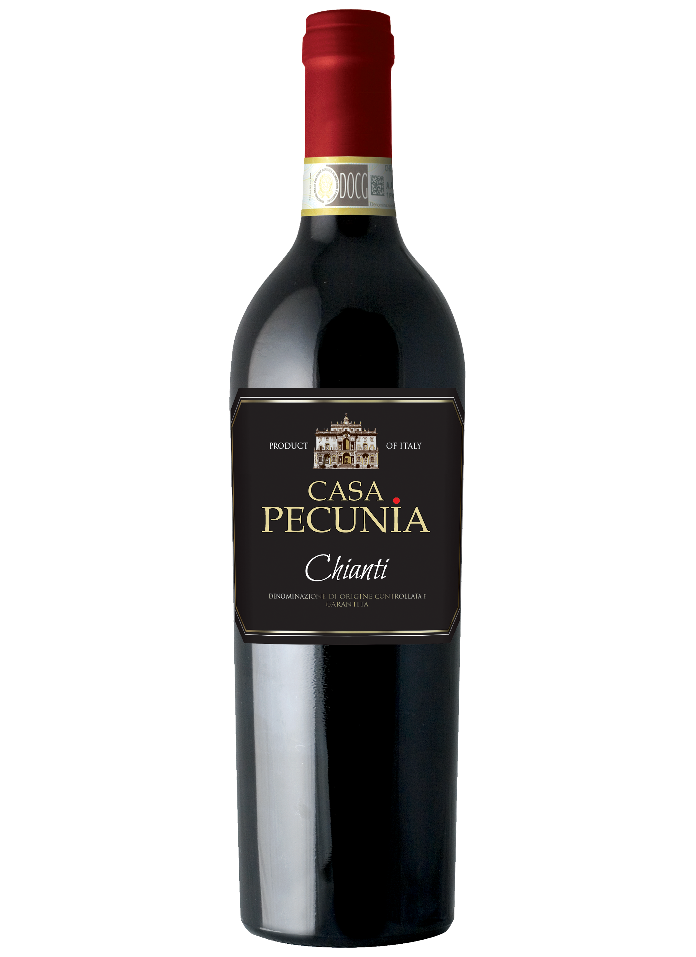 Casa Pecunia Chianti Wino Gronowe Czerwone Wytrawne 0,75 L