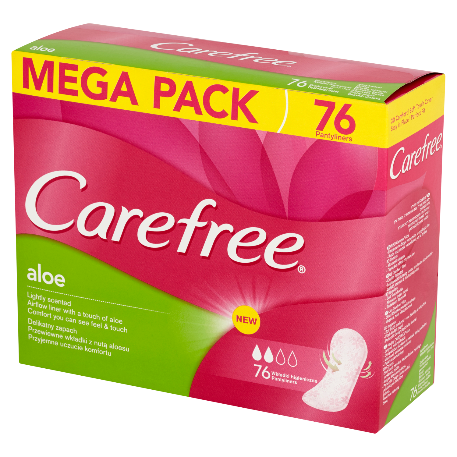 Wkł.Carefree Breth.Aloe 76Szt