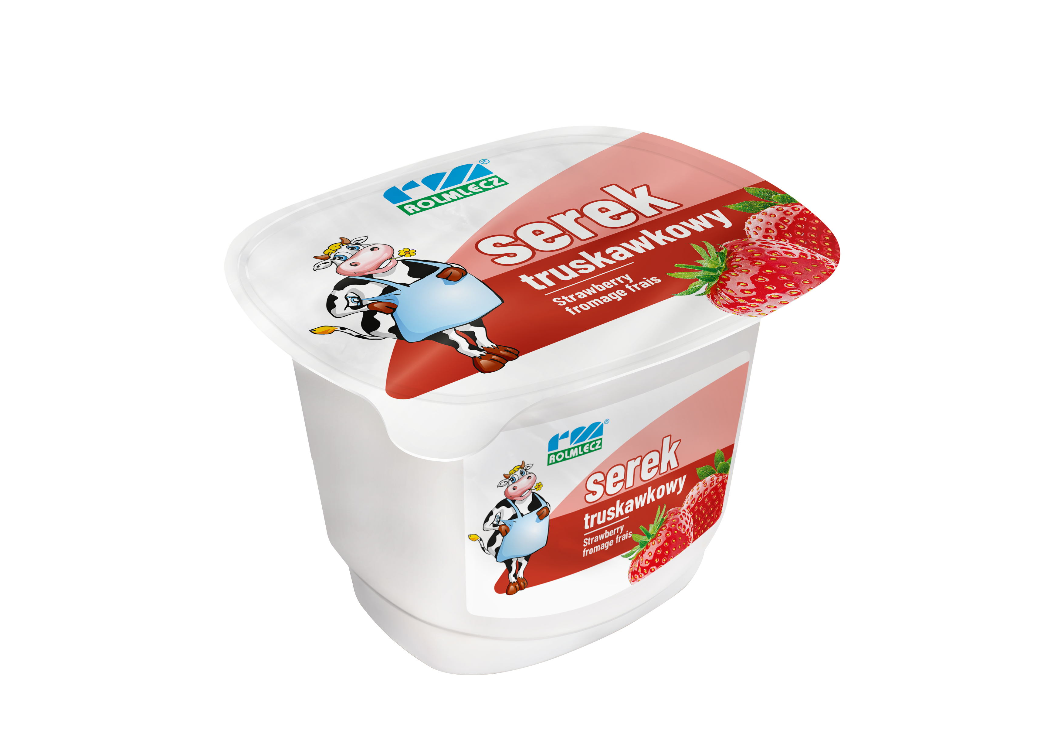 Serek Homogenizowany Rolmlecz Truskawkowy 200G