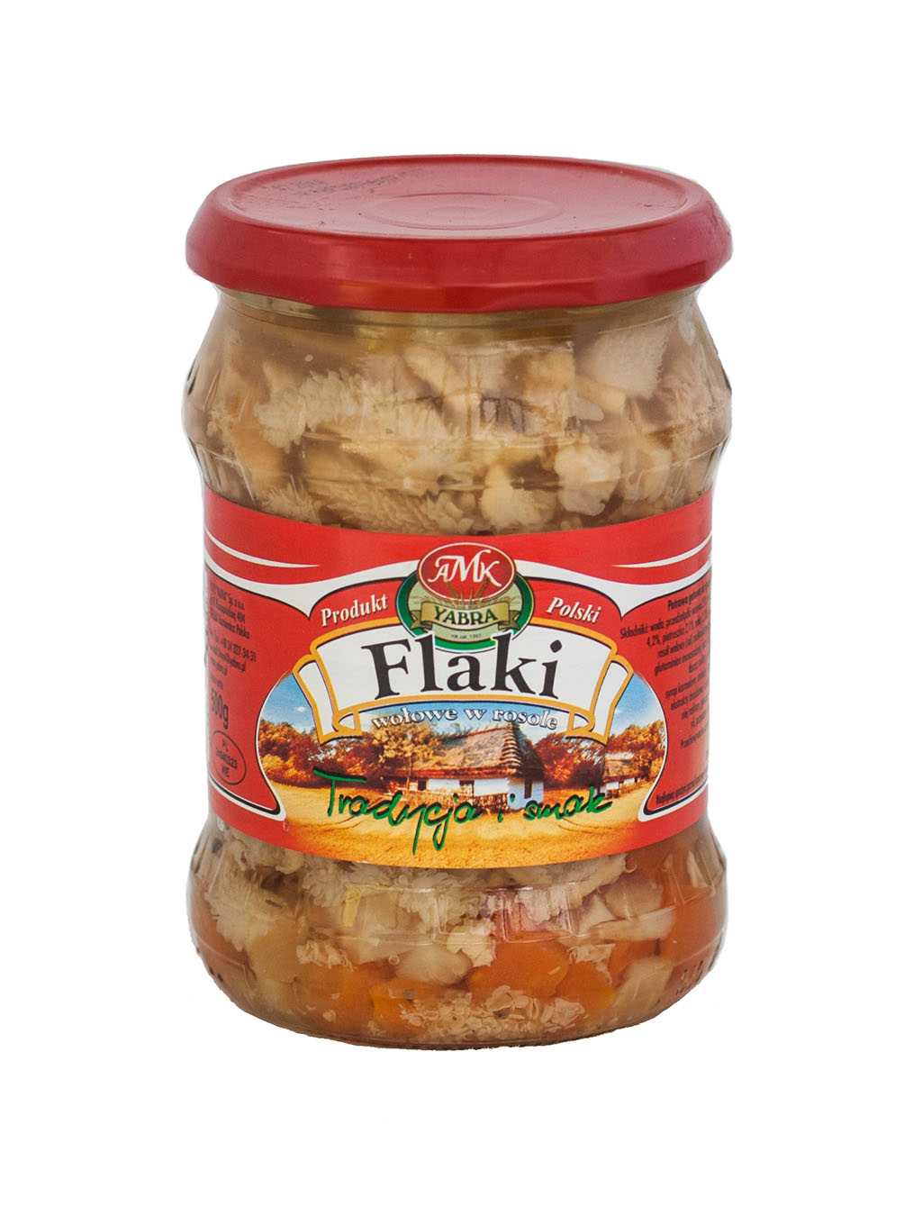 Yabra Flaki Wołowe W Rosole 500G
