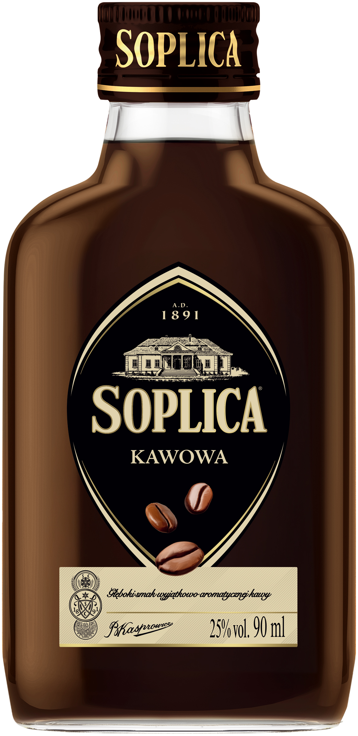 Likier Soplica Kawowa 25% 90 Ml