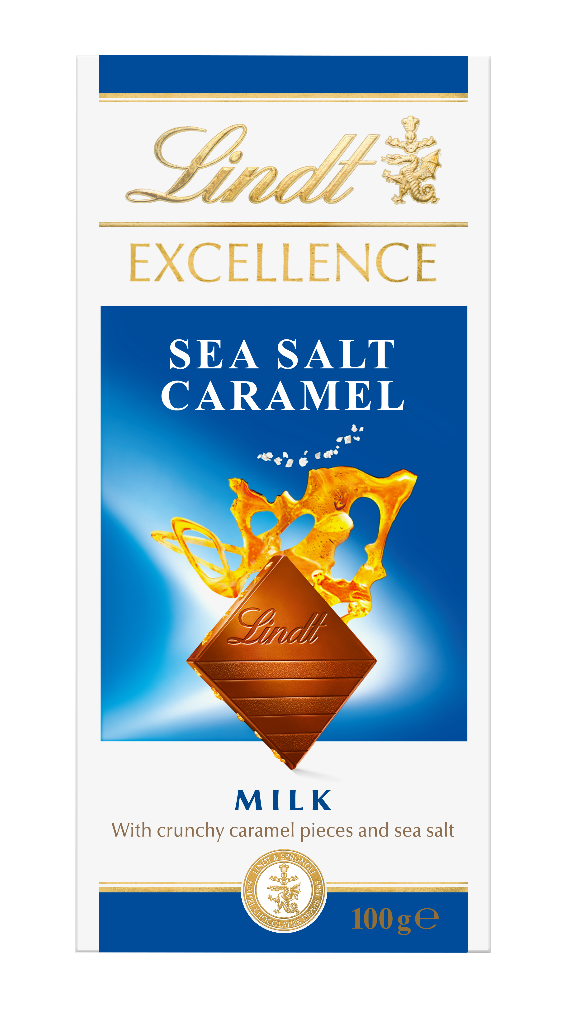 Lindt Excellence Milk Caramel Salt 100G