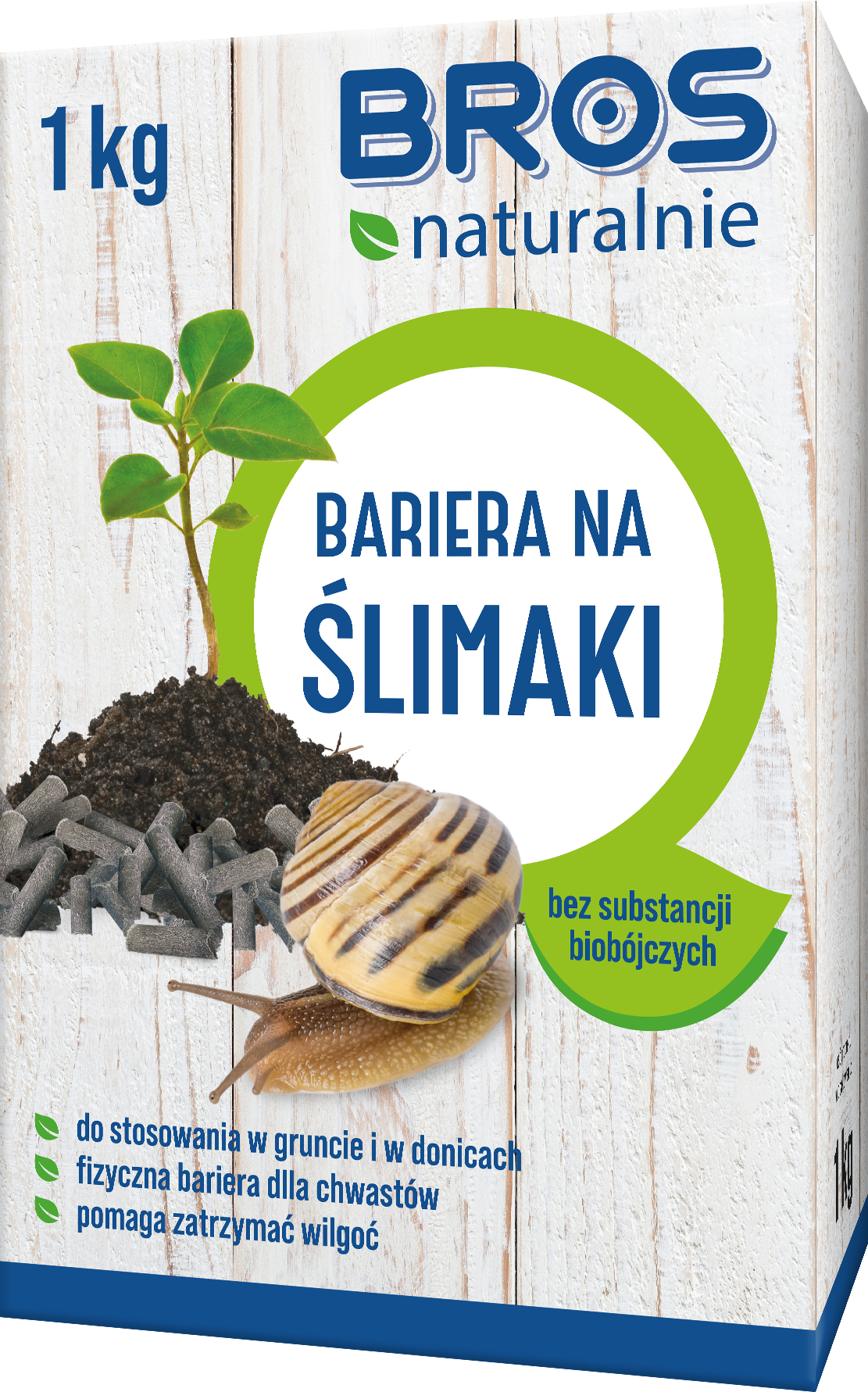 Bros Naturalnie - Bariera Na Ślimaki 1Kg