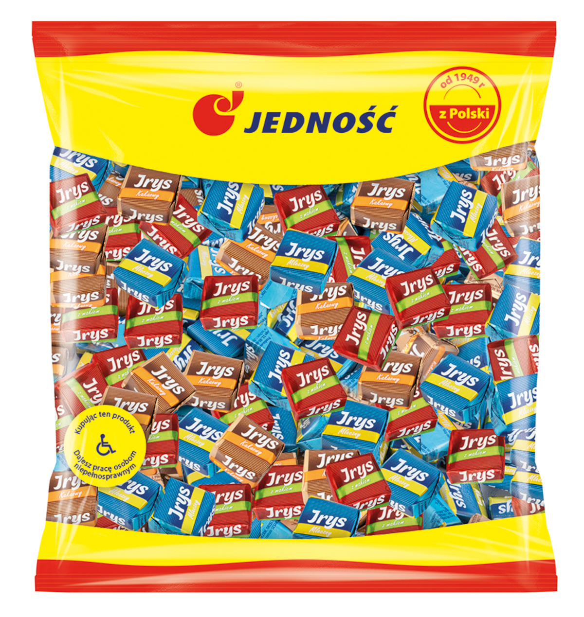Jedność Irys Mix - Mleczny, Kakaowy, Z Makiem 1 Kg