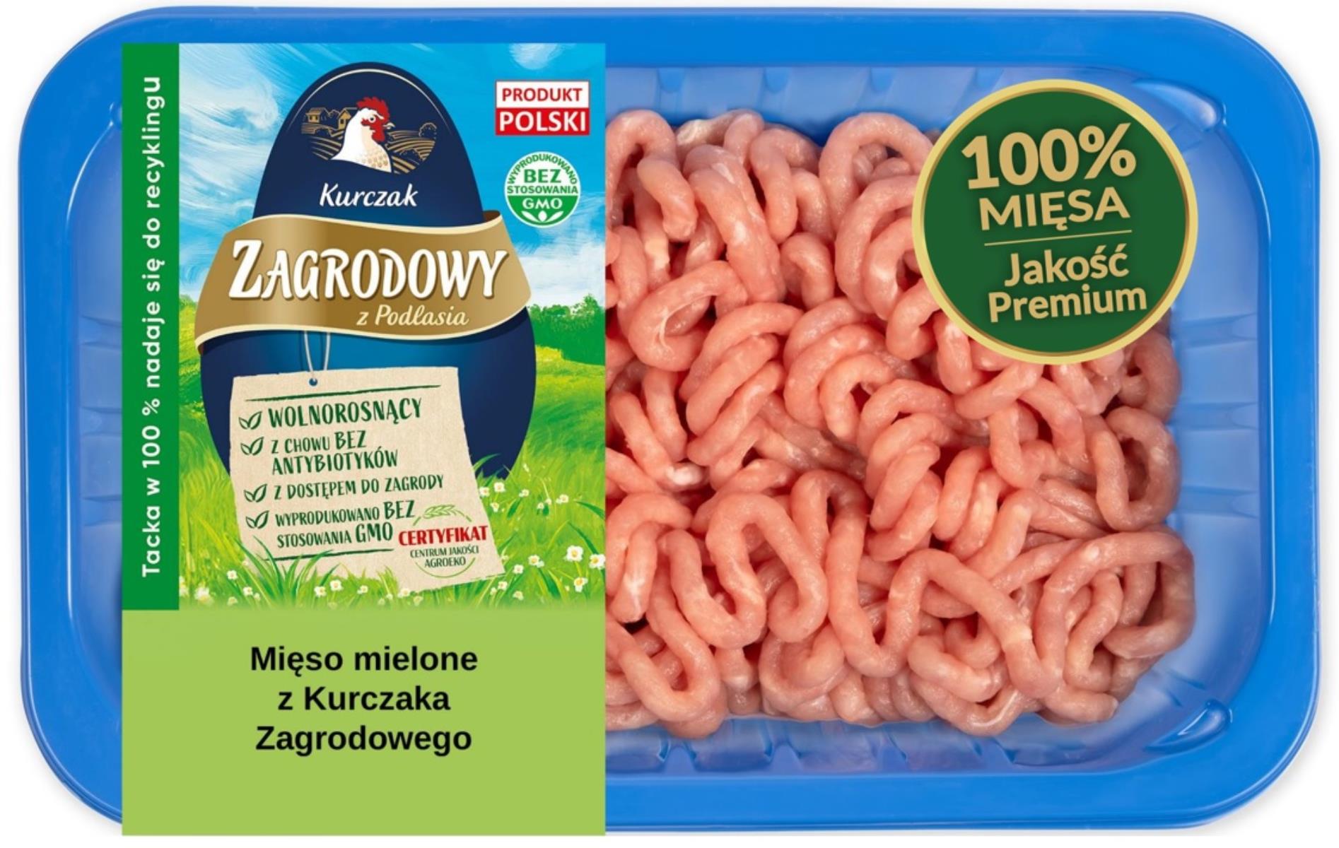 Mięso Mielone Z Kurczaka Zagrodowego, 380 G, Zagrodowy
