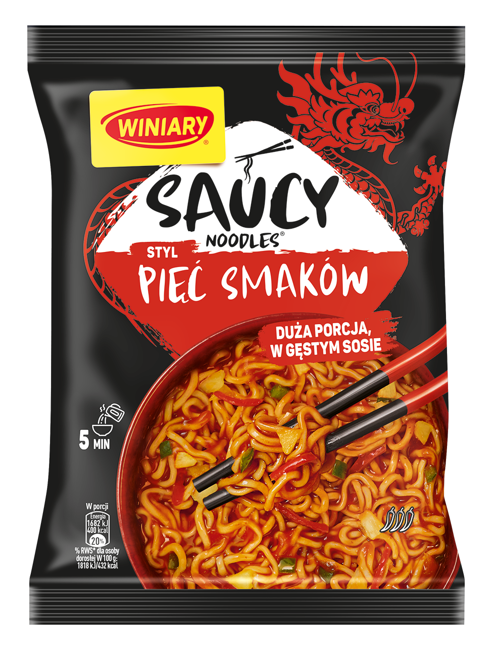 Winiary Noodles Styl 5 Smaków 92,5G