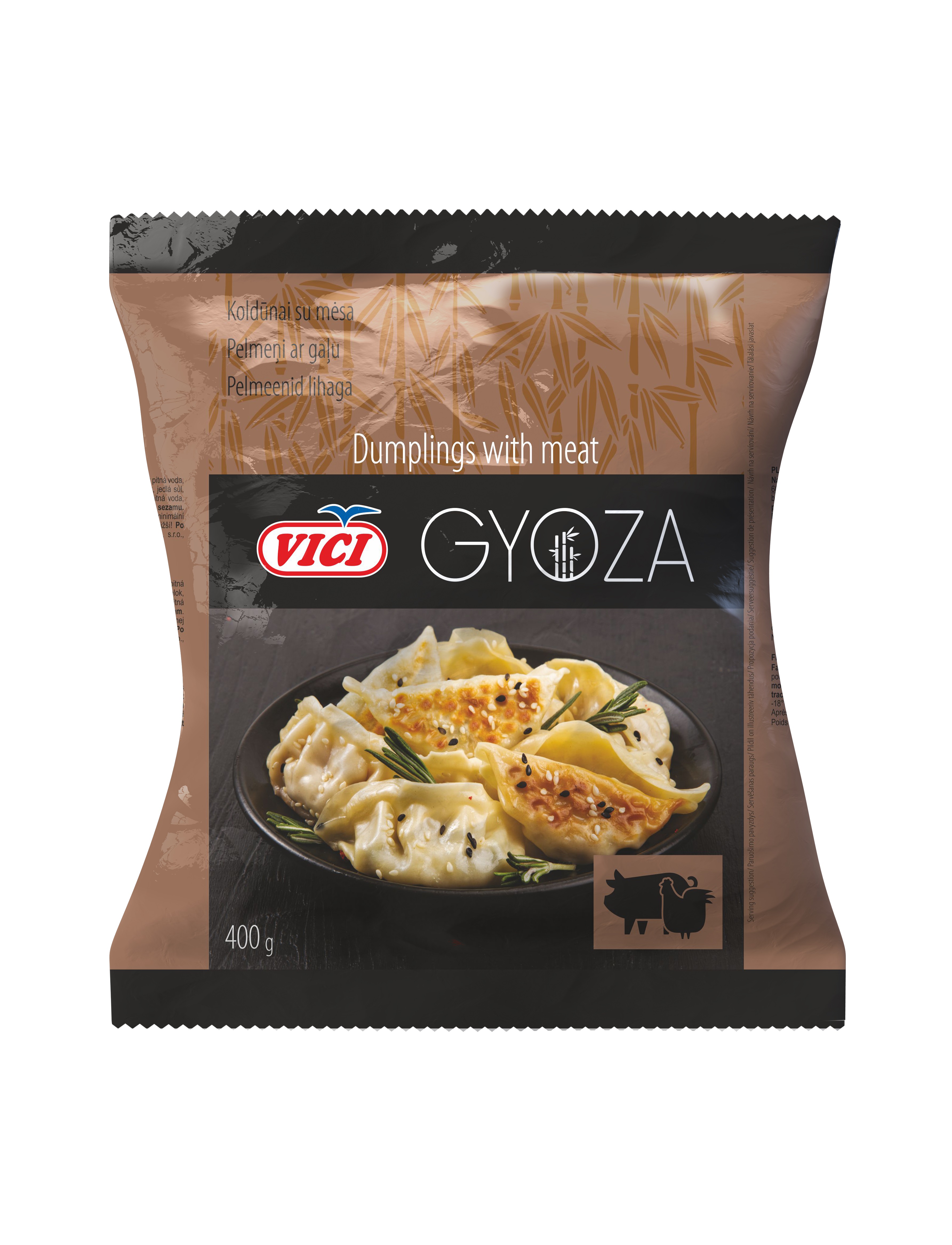 Vici Gyoza Pierogi Z Mięsem 400 G