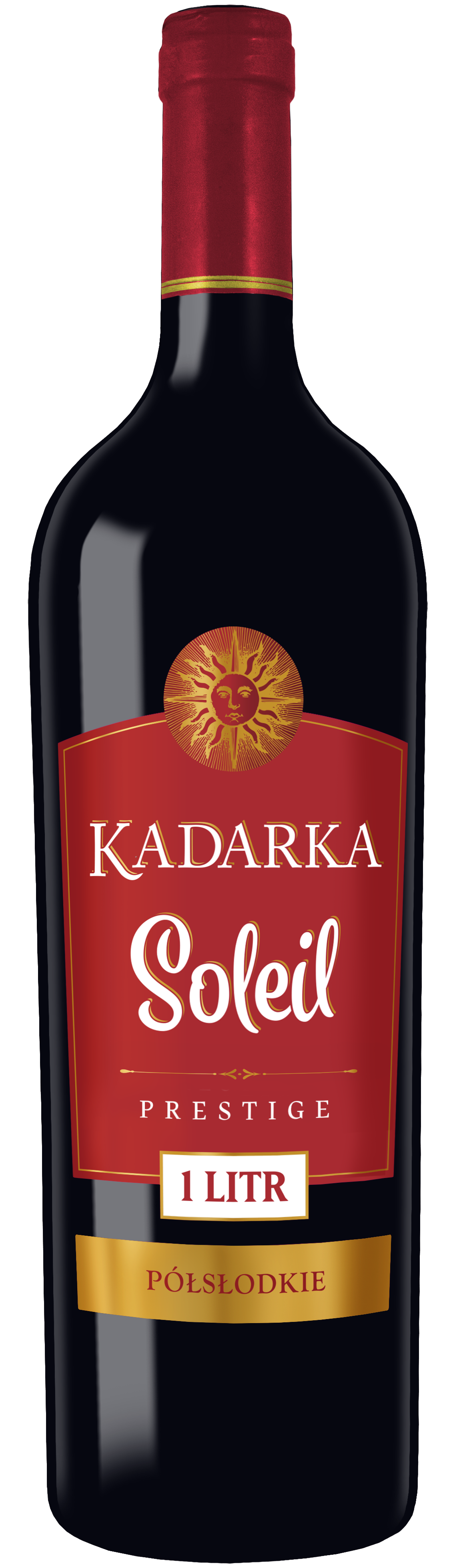Kadarka Soleil Prestige Czerwona Półsłodka 1000 Ml 11%