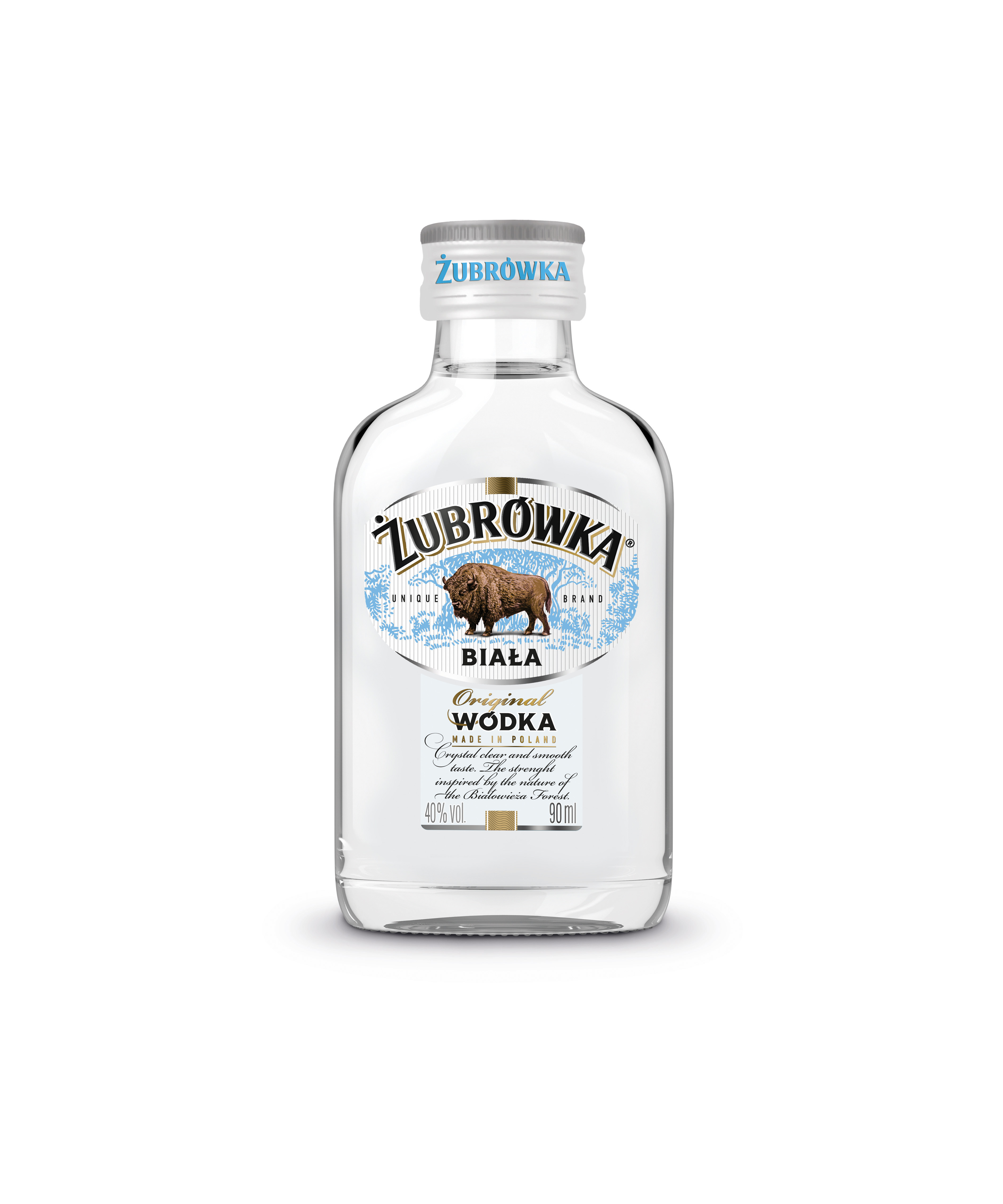 Żubrówka Biała 40% 0,09L