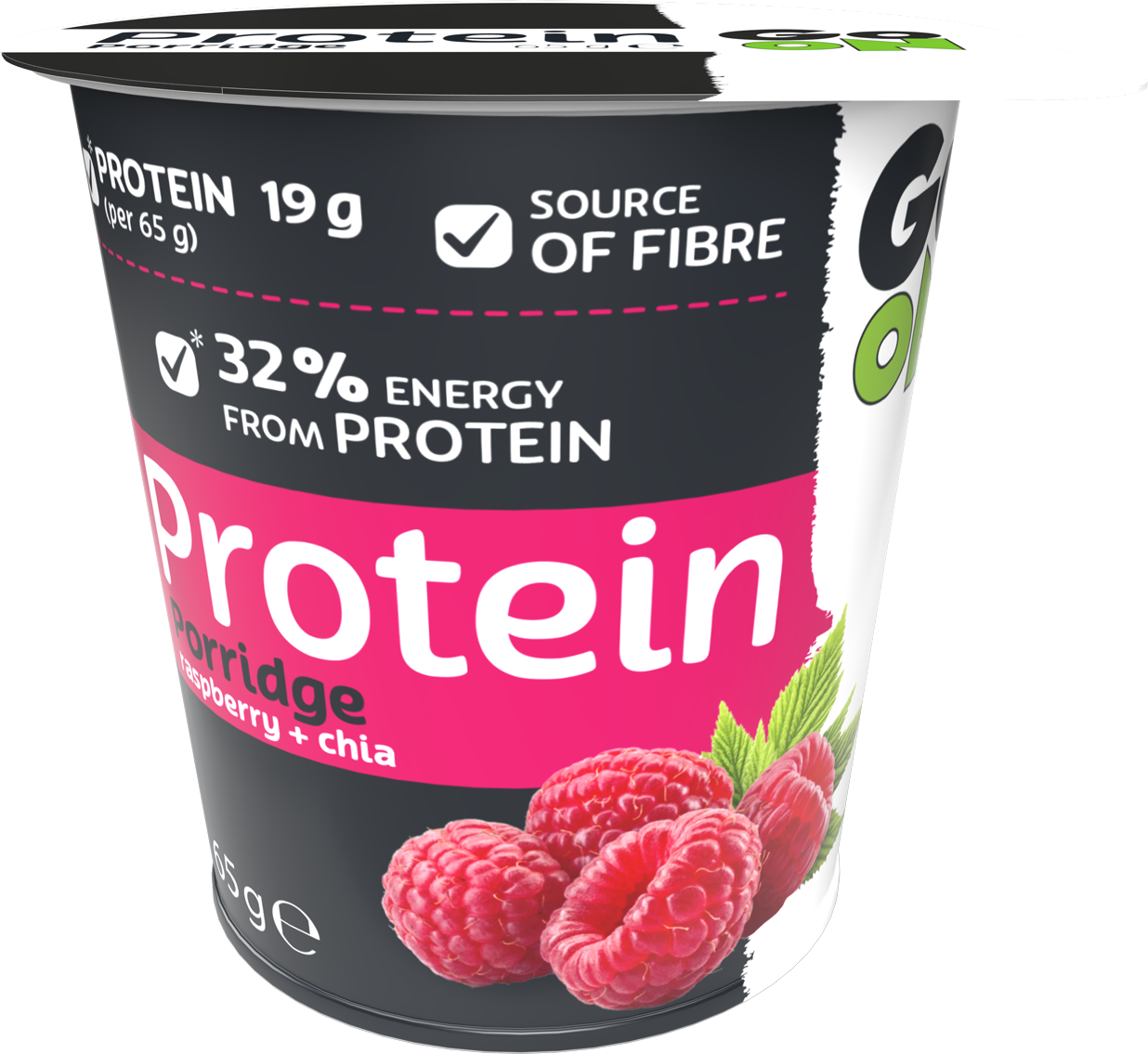Go On Owsianka Proteinowa Z Maliną I Chia W Kubeczku 65G