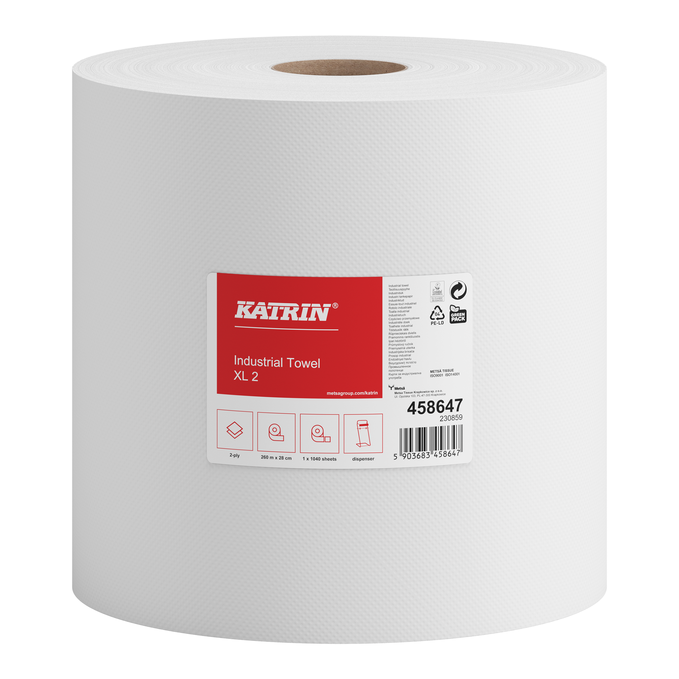 Katrin Industrial Towel Xl 2 1040 Listków