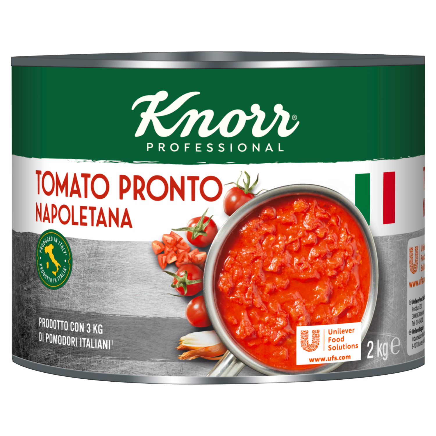 Tomato Pronto (Sos Pomidorowy Z Kawałkami Pomidorów I Cebuli) Knorr 2Kg