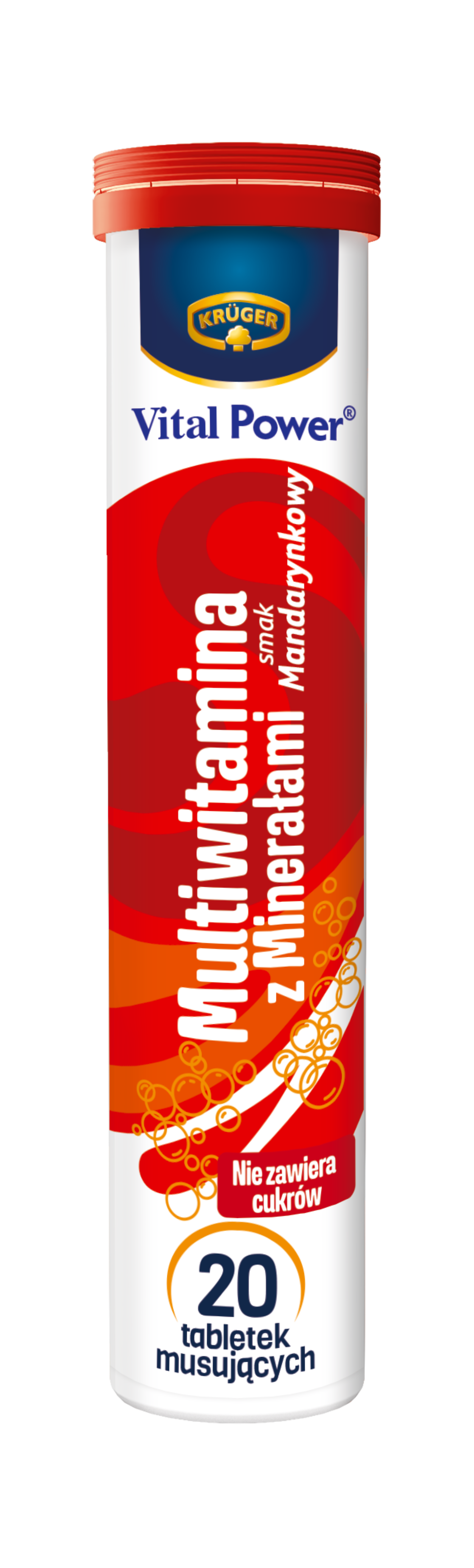 Kruger Witamina Musująca Multiwitamina Z Minerałami 90G