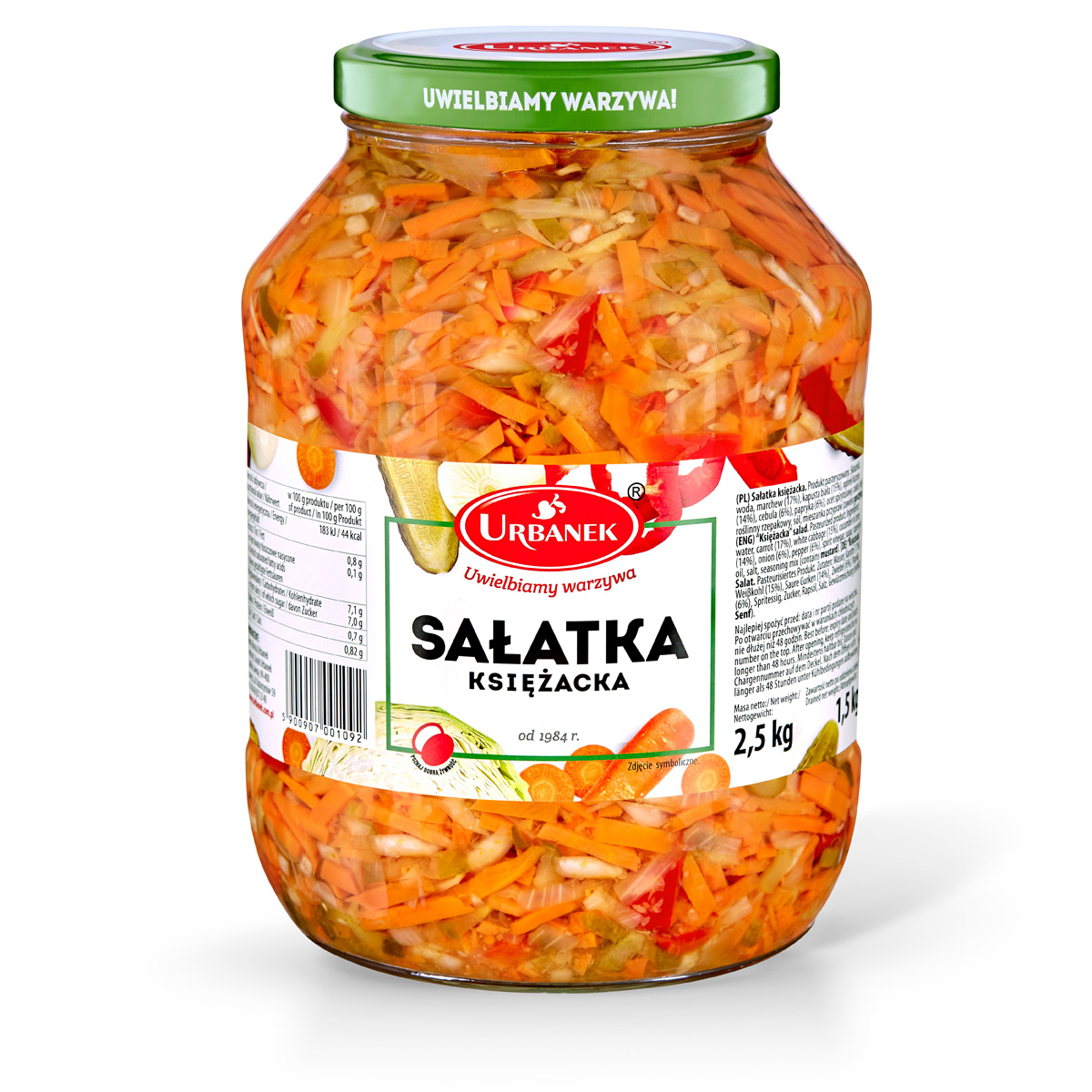 Sałatka Księżacka 2,5Kg Urbanek