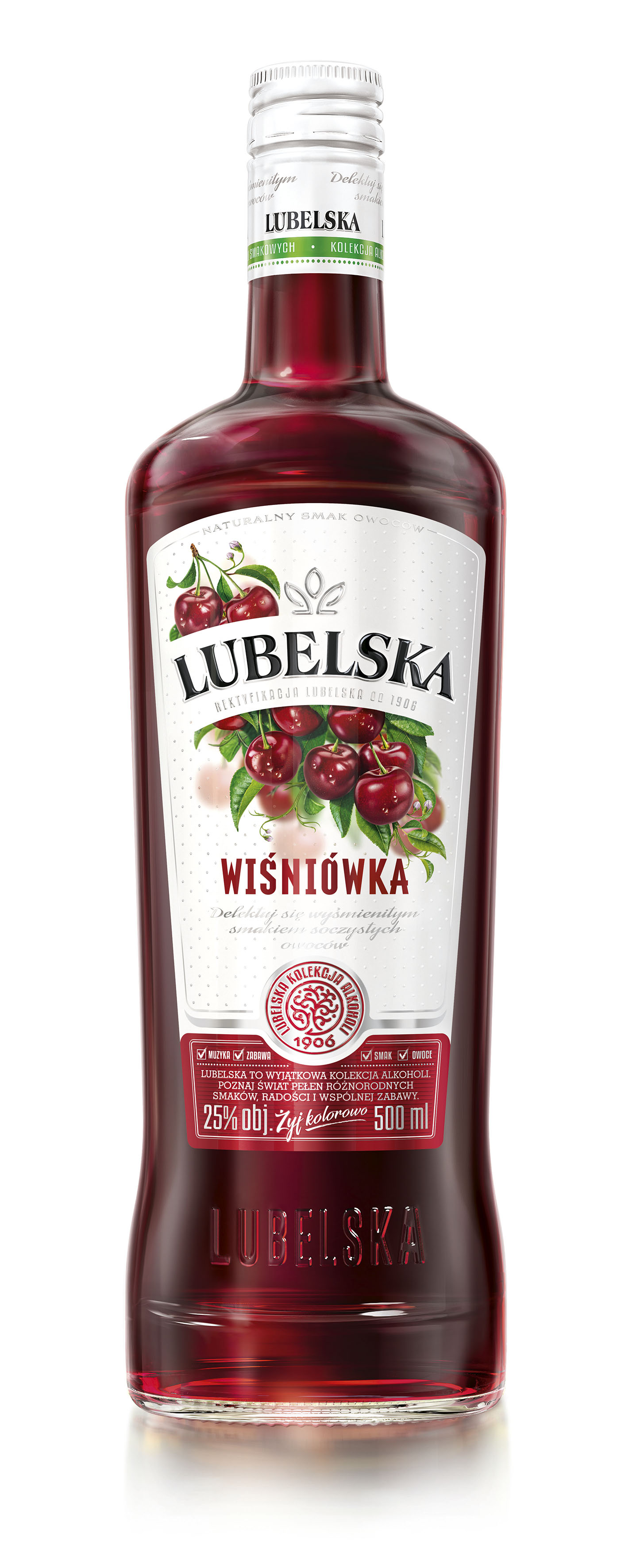Lubelska Wiśniówka 25% 500 Ml