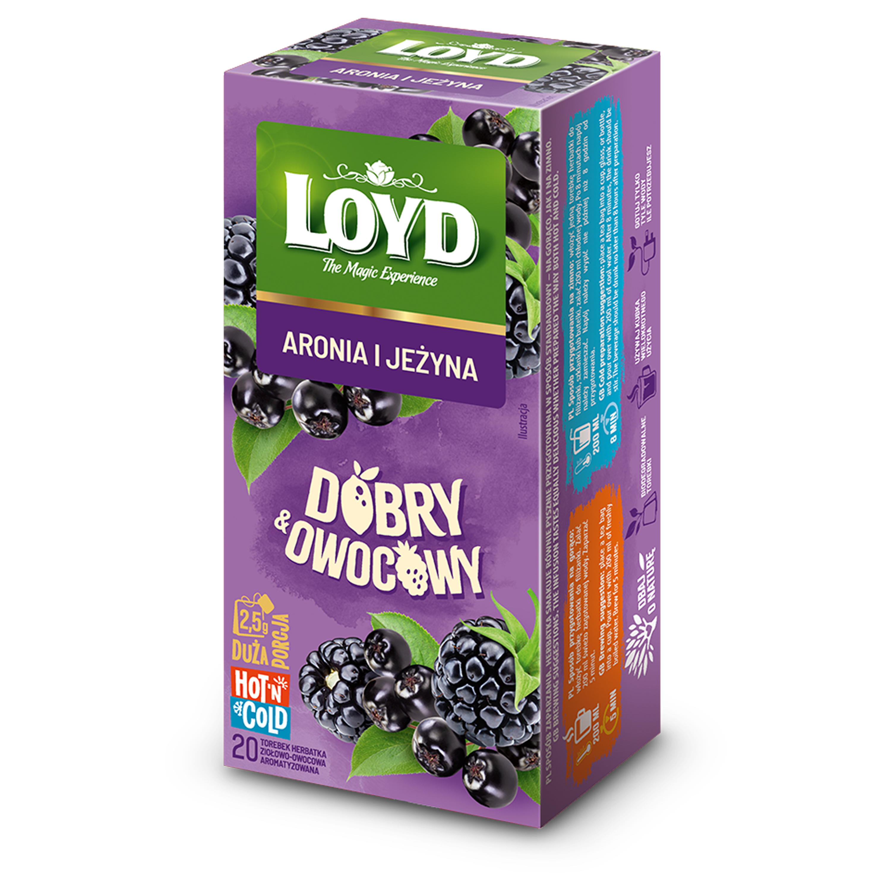 Loyd Herbata O Smaku Aronia I Jeżyna 20X2,5G