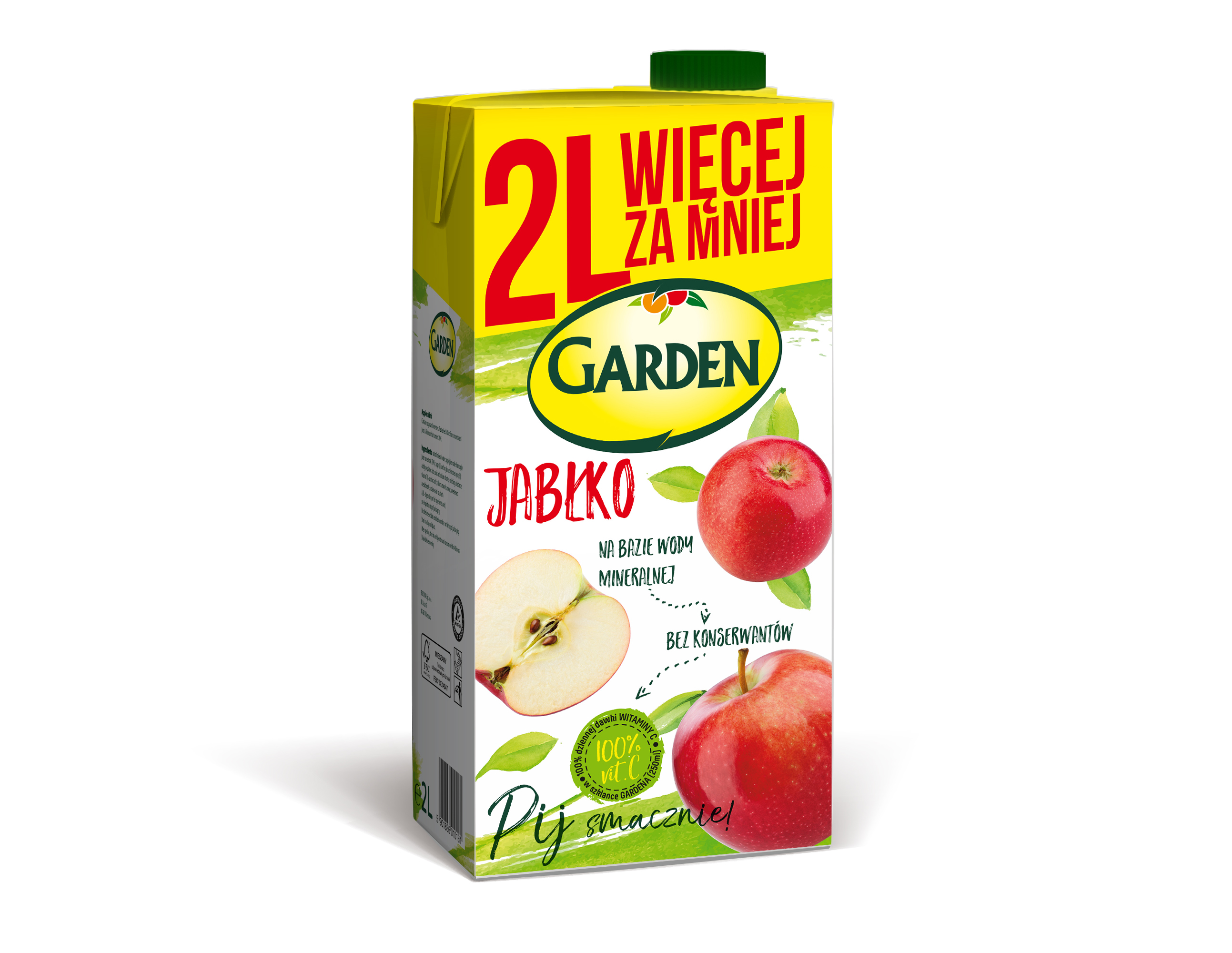 Garden Napój Jabłko 2 L