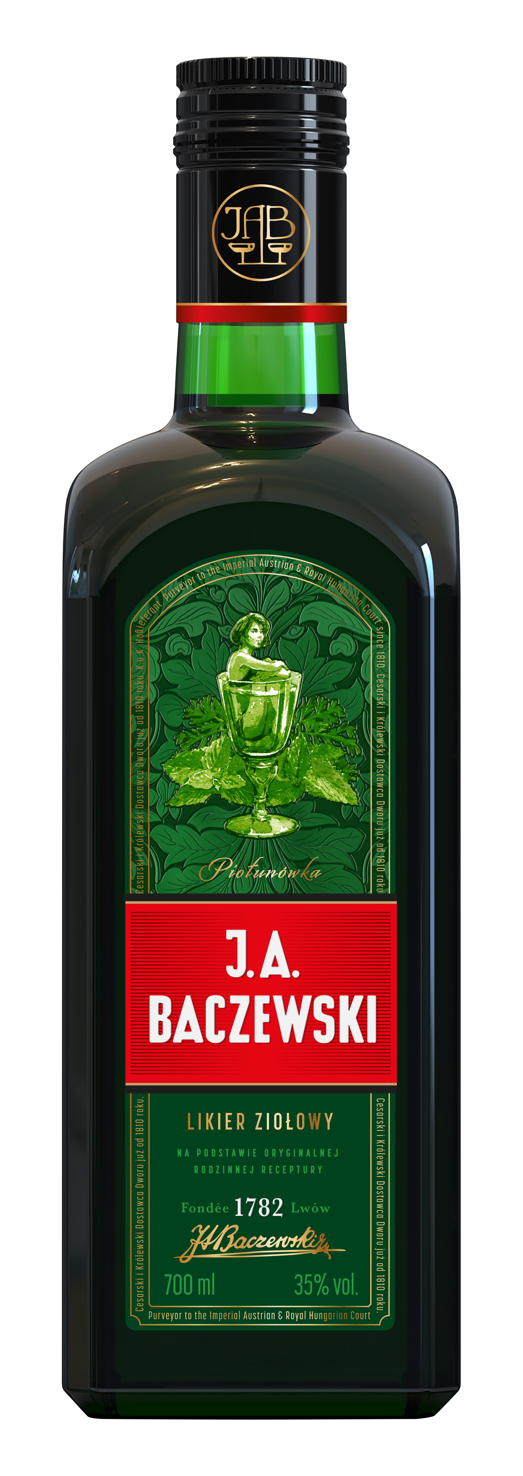 J.A. Baczewski Bitter Piołunówka 35% 700Ml