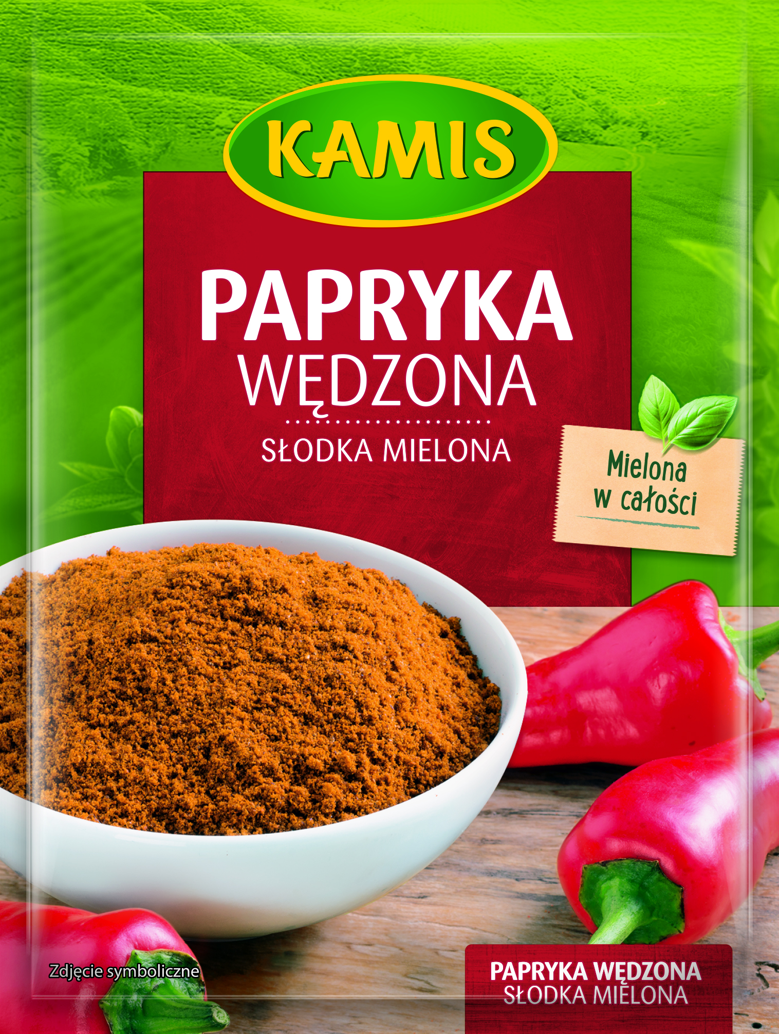 Kamis Papryka Wędzona Słodka Mielona 16G