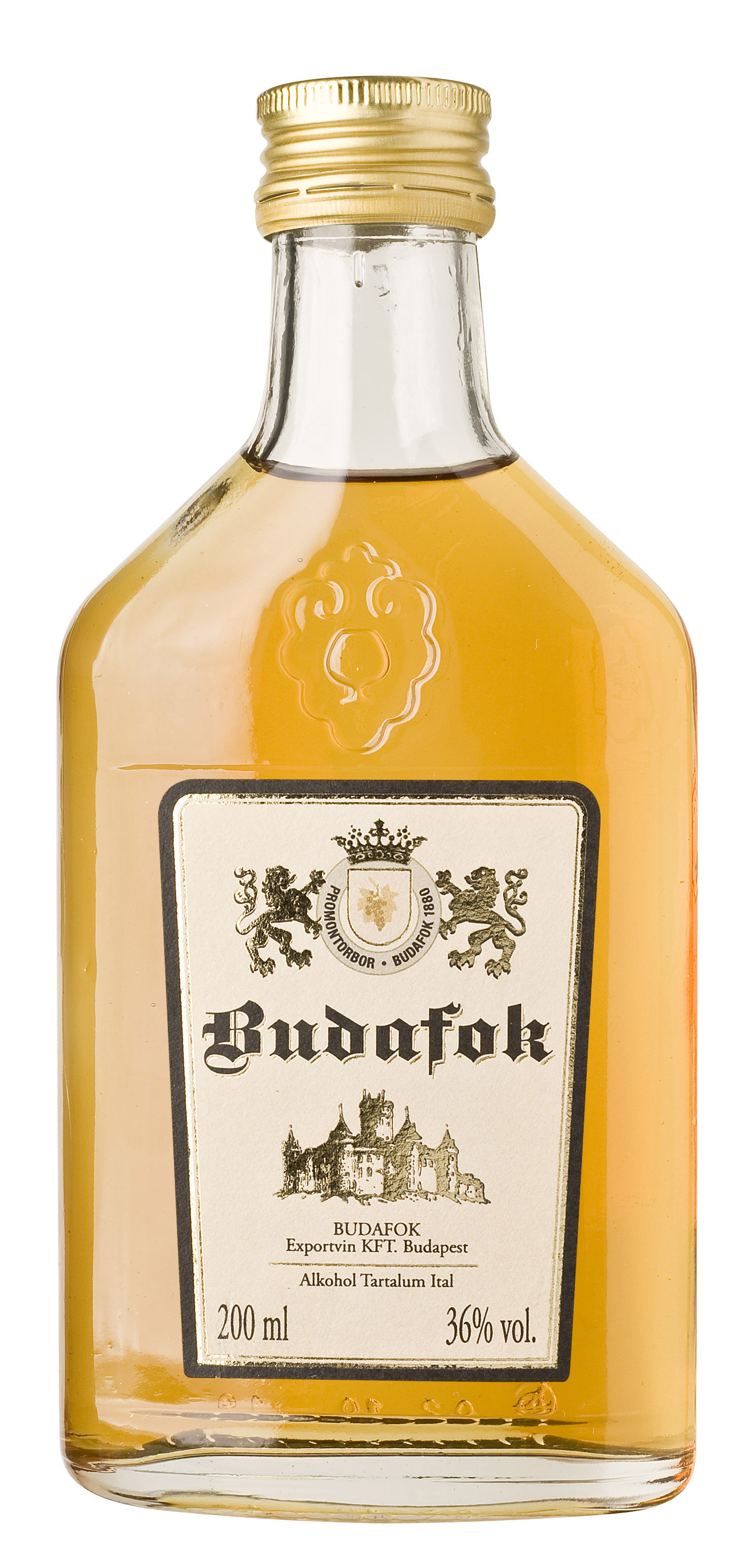 Brandy Budafok 36% 200 Ml