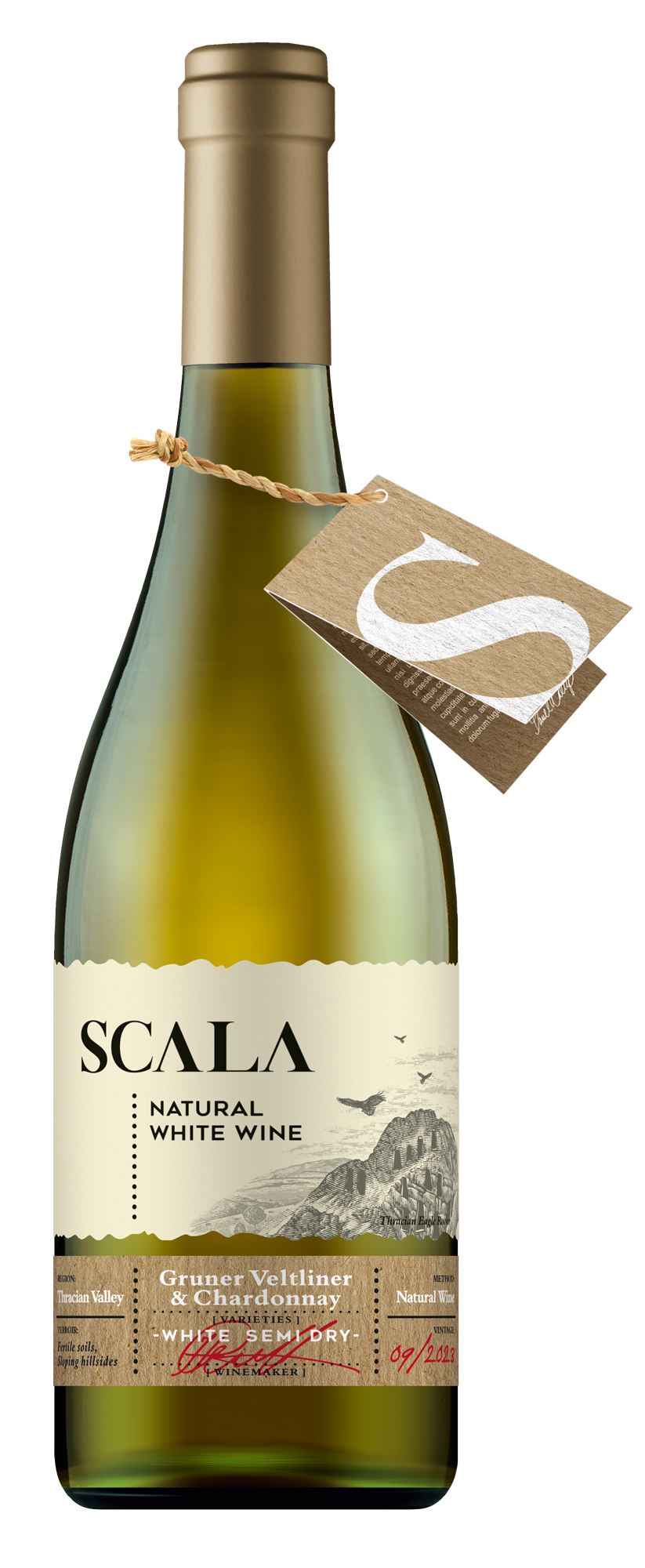 Scala Natural White Semi Dry 0,75L
