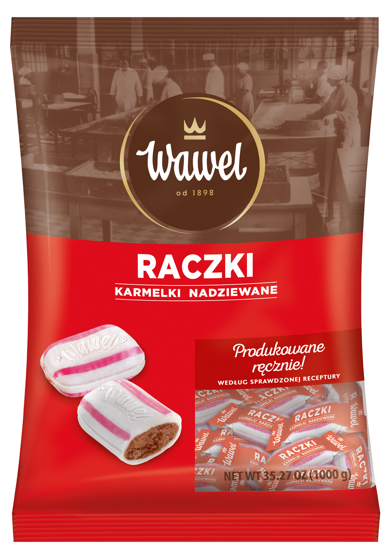 Wawel Karmelki Raczki 1 Kg
