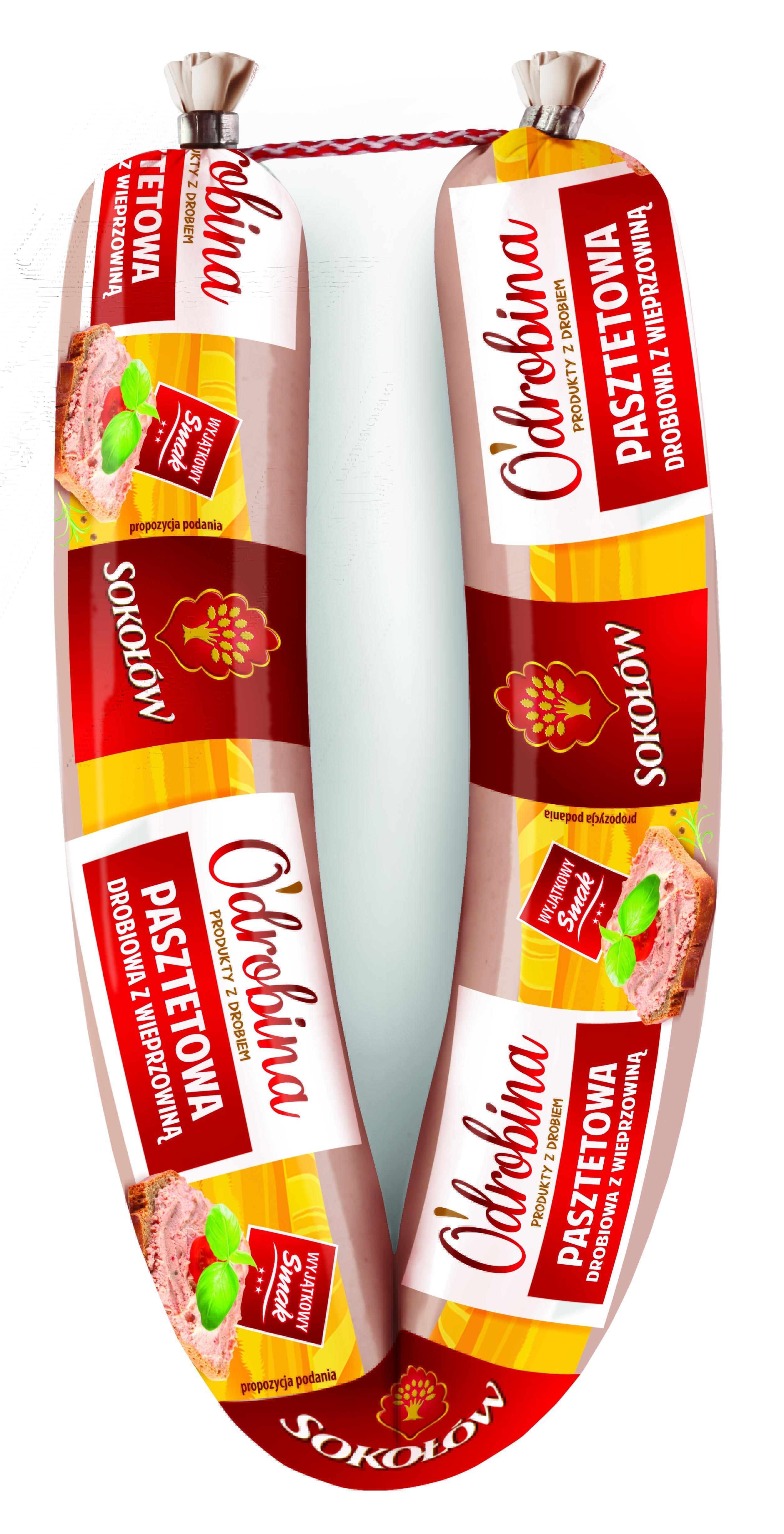 Pasztetowa Drobiowa Z Wieprzowiną 300G Sokołów