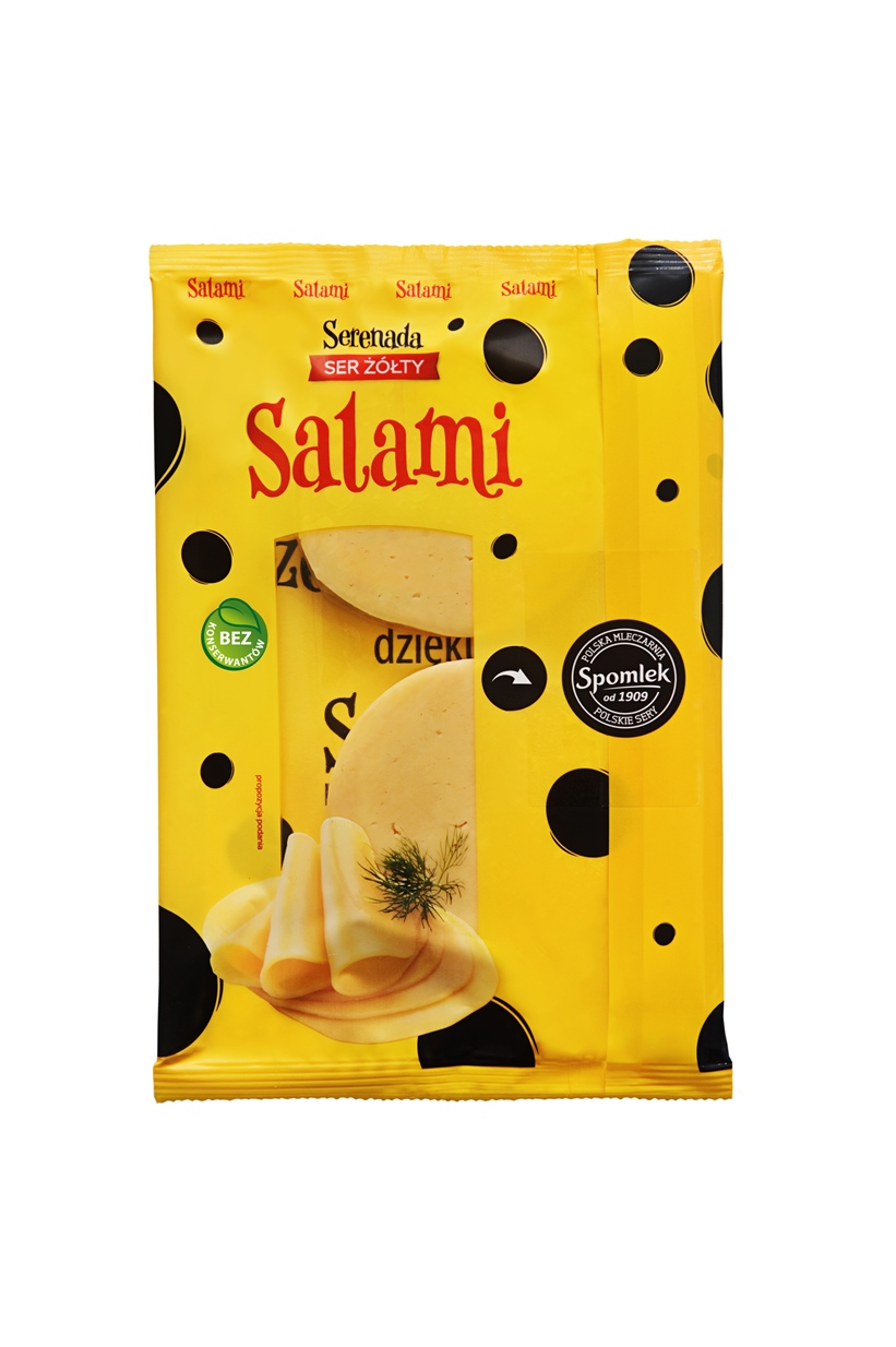 Ser Salami Plastry 135G Serenada