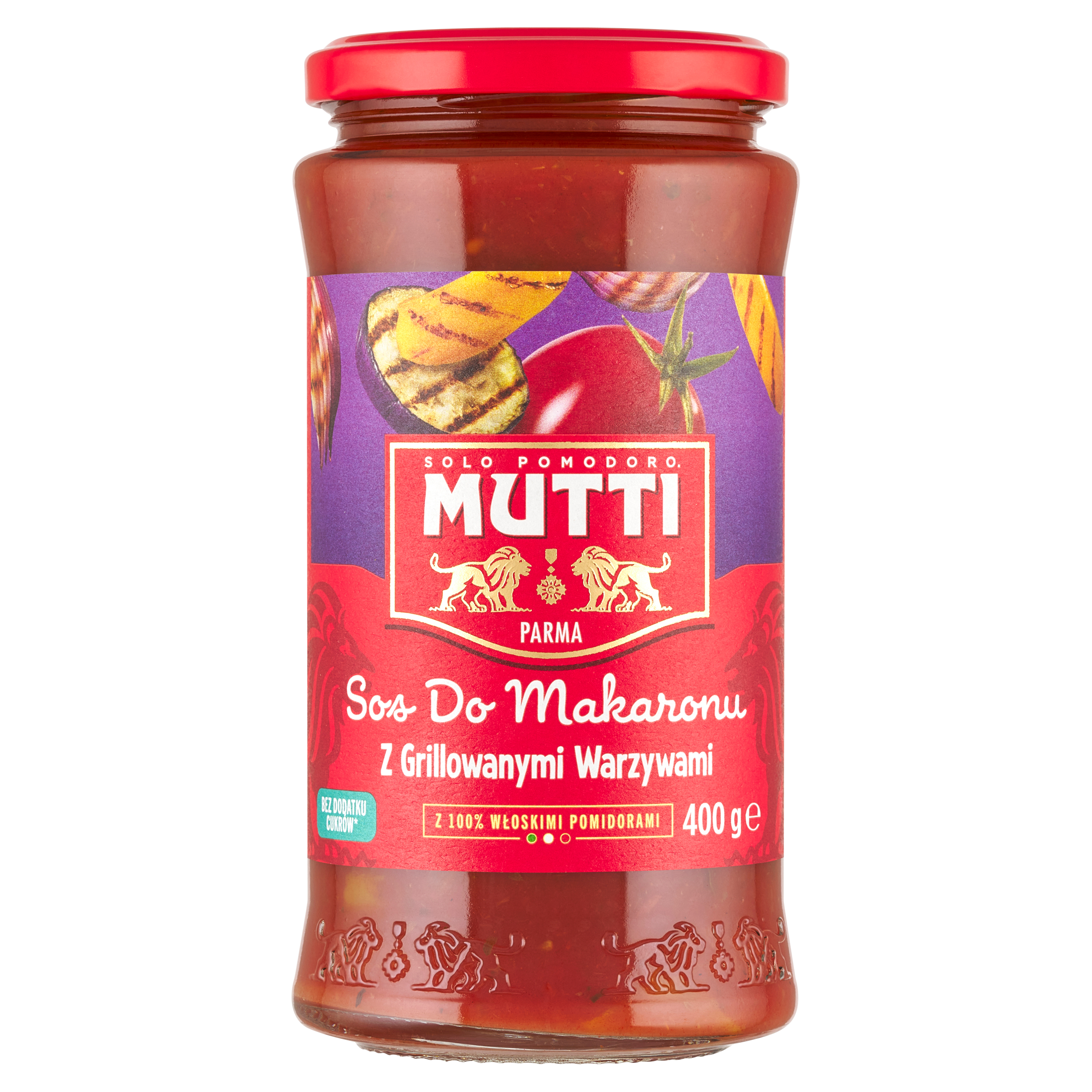 Mutti Sos Pomidorowy Z Grillowanymi Warzywami 400 G