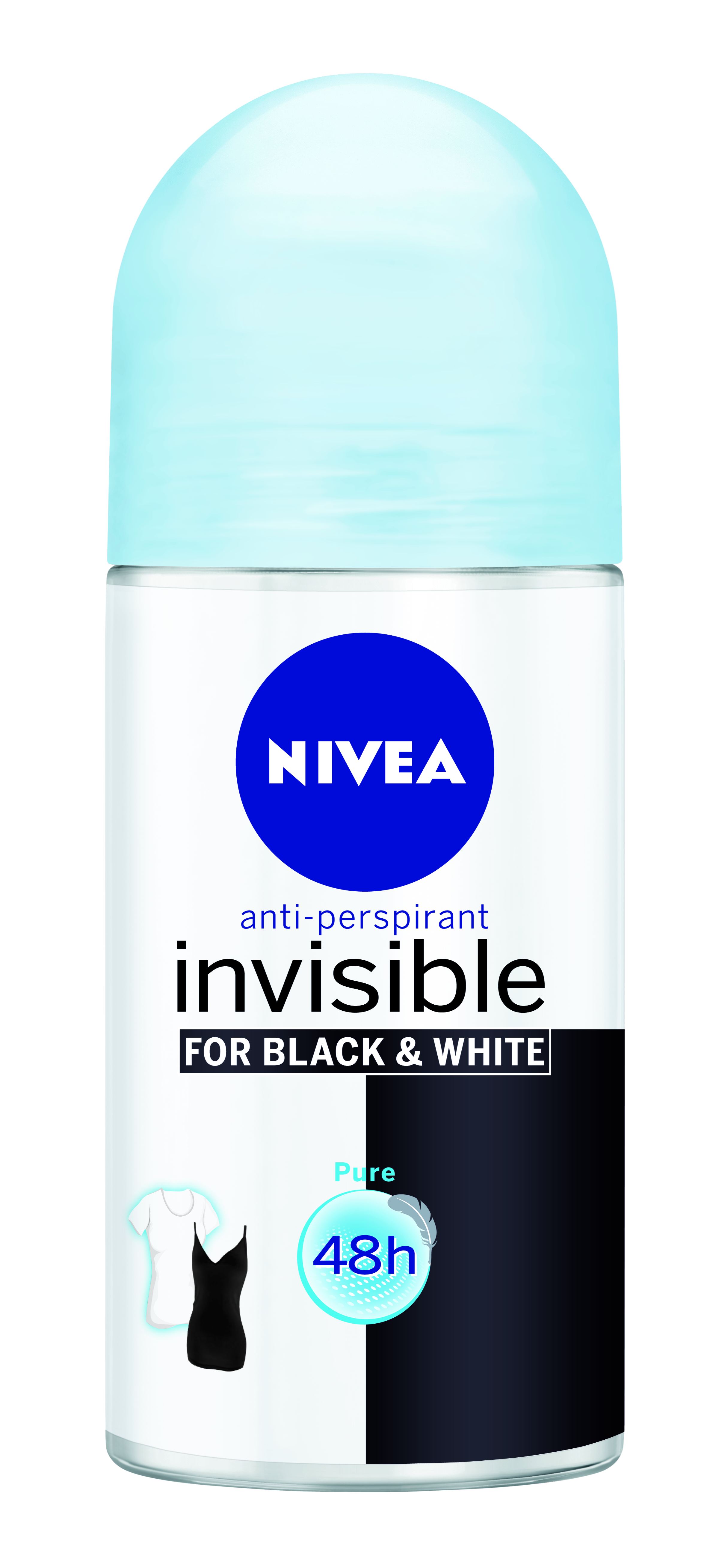 Nivea Antyperspirant Invisible Pure Roll-On 50 Ml