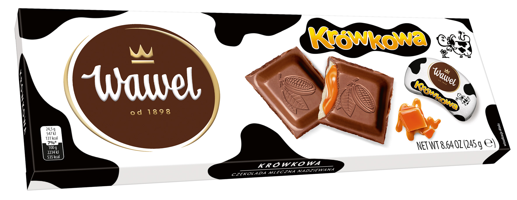 Wawel Czekolada Krówkowa 245G