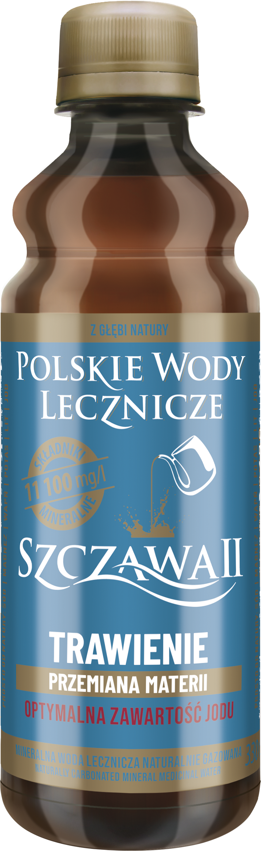 Polskie Wody Lecznicze Szczawia Ii - Mineralna Woda Lecznicza 330 Ml