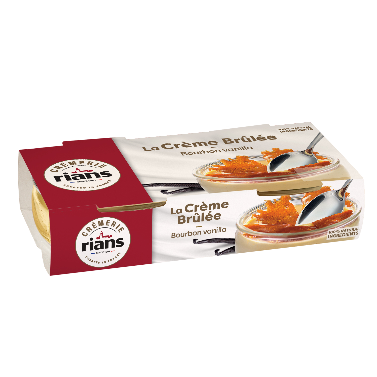Crème Brûlée Rians 2X100G