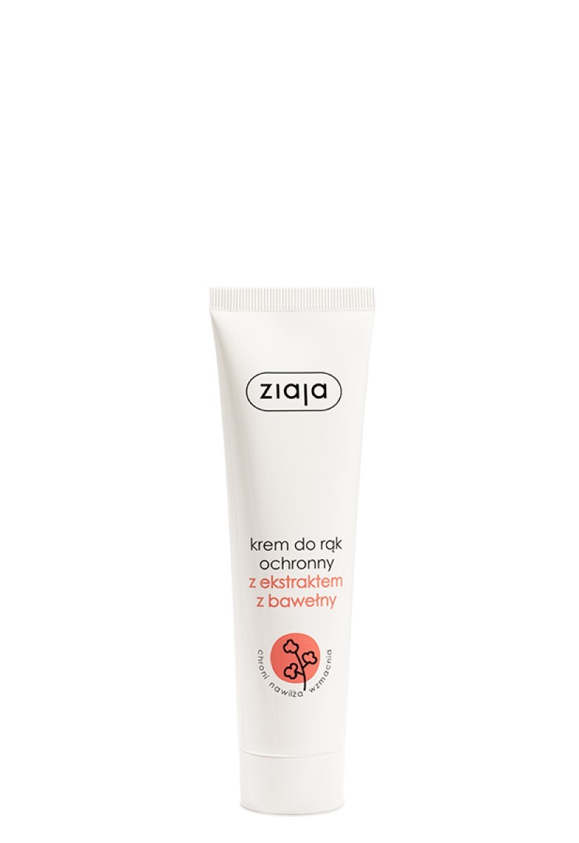 Ziaja Krem Do Rąk Ochronny Z Ekstraktem Z Bawełny 100 Ml