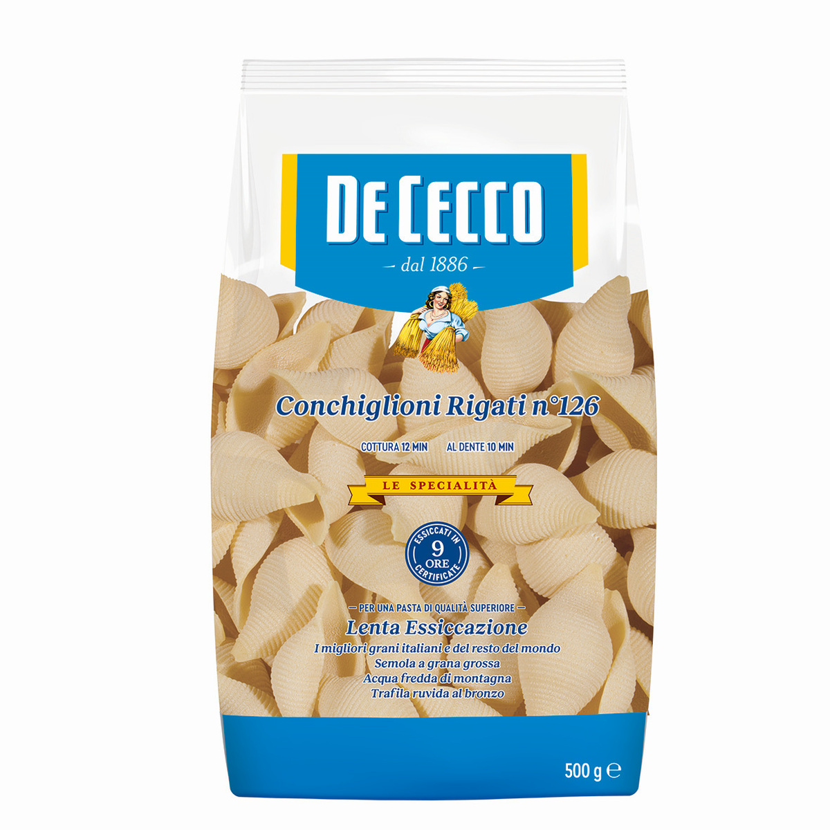 Makaron Duże Muszle De Cecco 500G