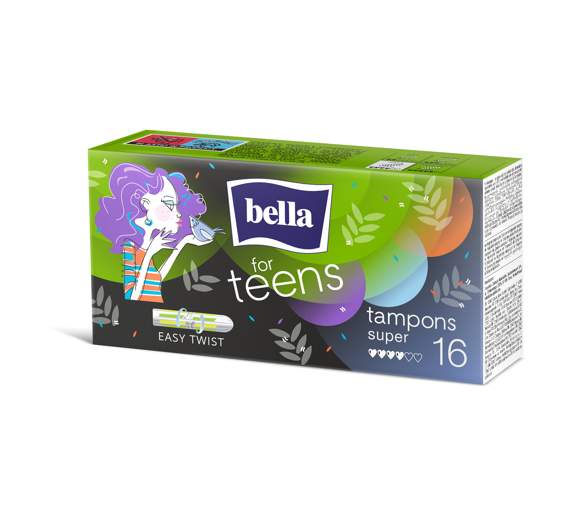 Tampony Bella For Teens Super A16 Bez Aplikatora