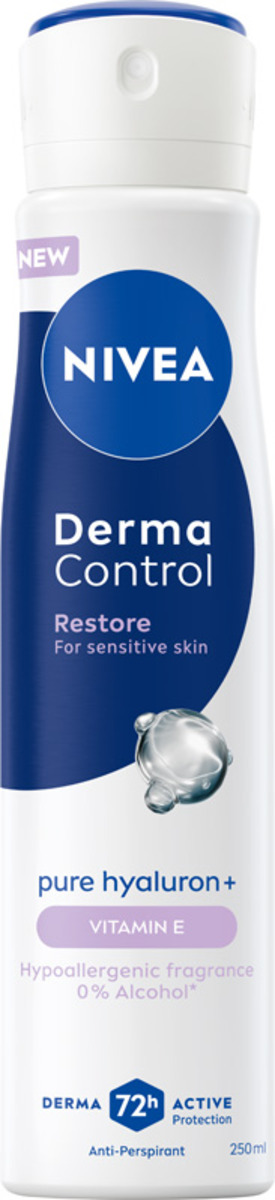 Nivea Derma Control Restore Antyperspirant Spray 250 Ml