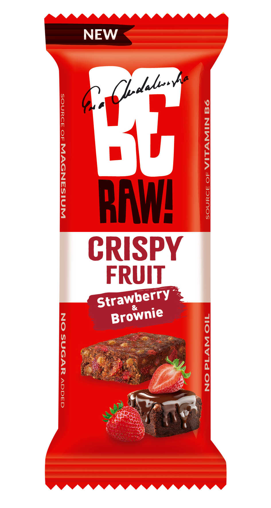 Beraw Crispy Fruit Strawberry & Brownie 40G
