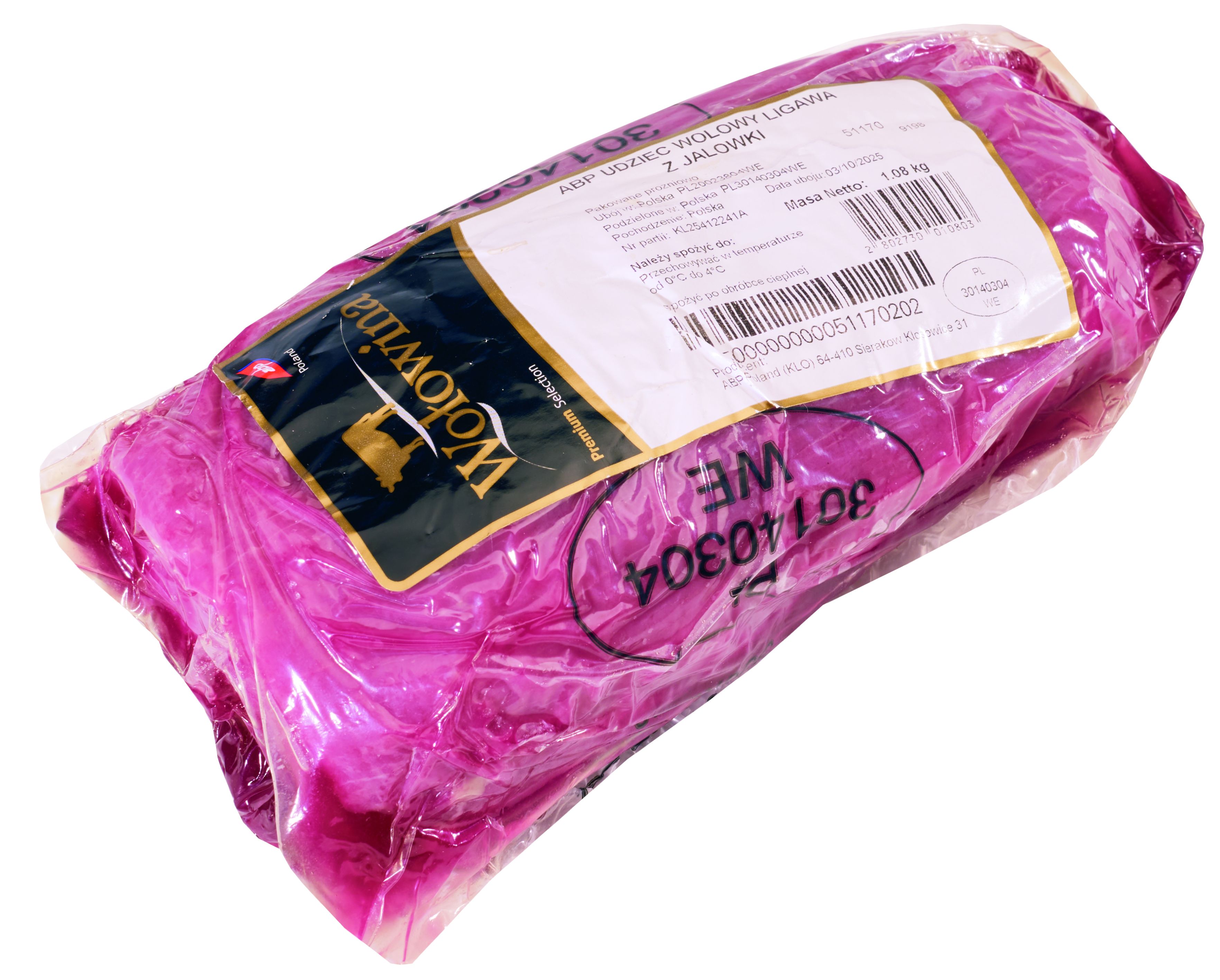 Simply Steak Udziec Z Jałówki Ligawa Vacuum Ok. 1,5 Kg