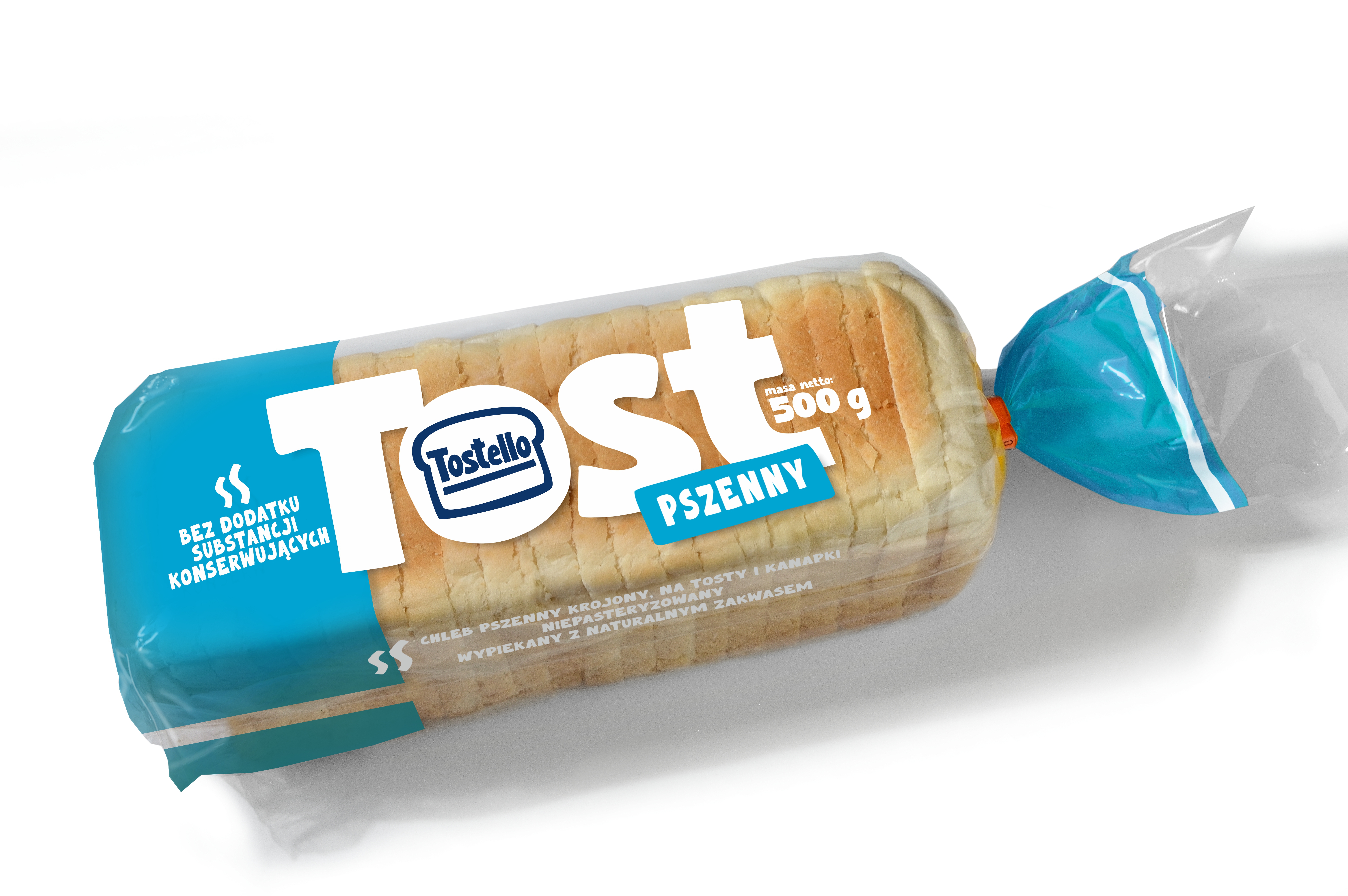 Tostello Chleb Tost Pszenny 500G