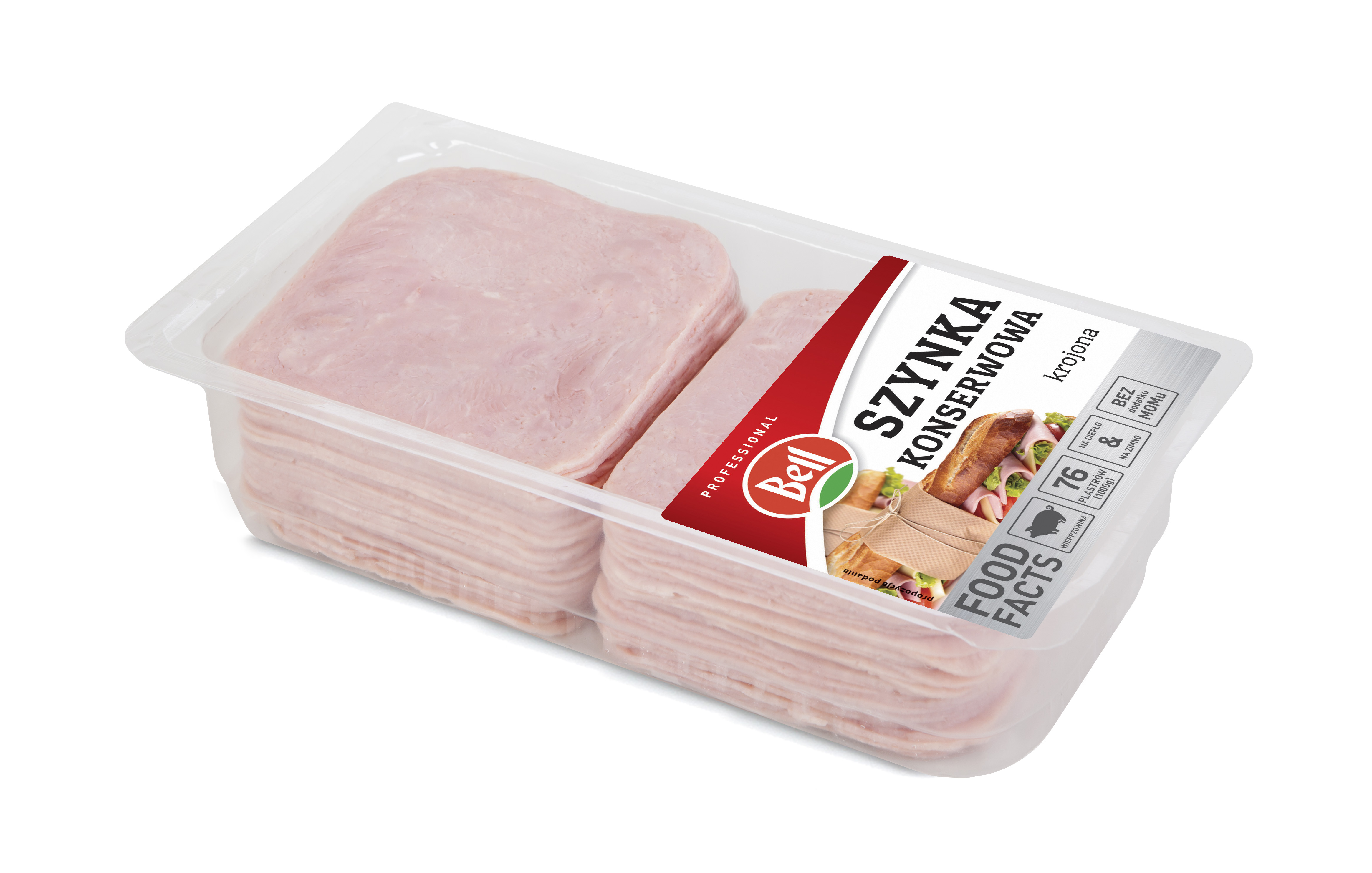 Szynka Konserwowa Krojona 1 Kg