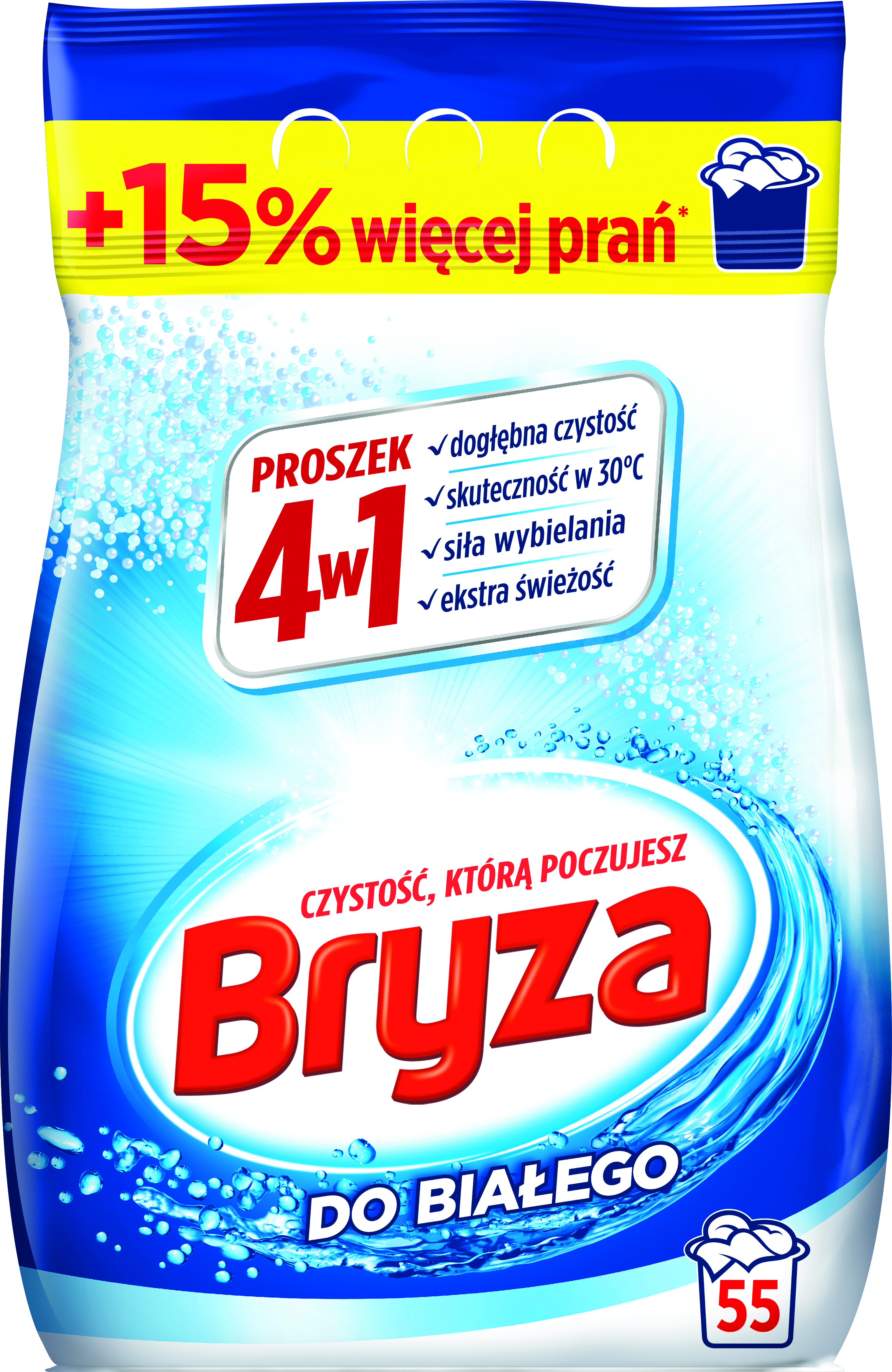 Bryza 4W1 Proszek White 3,575Kg / 55 Prań