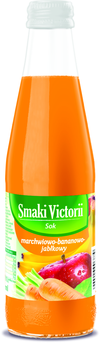 Smak Victorii Marchew-Banan-Jabłko 250 Ml