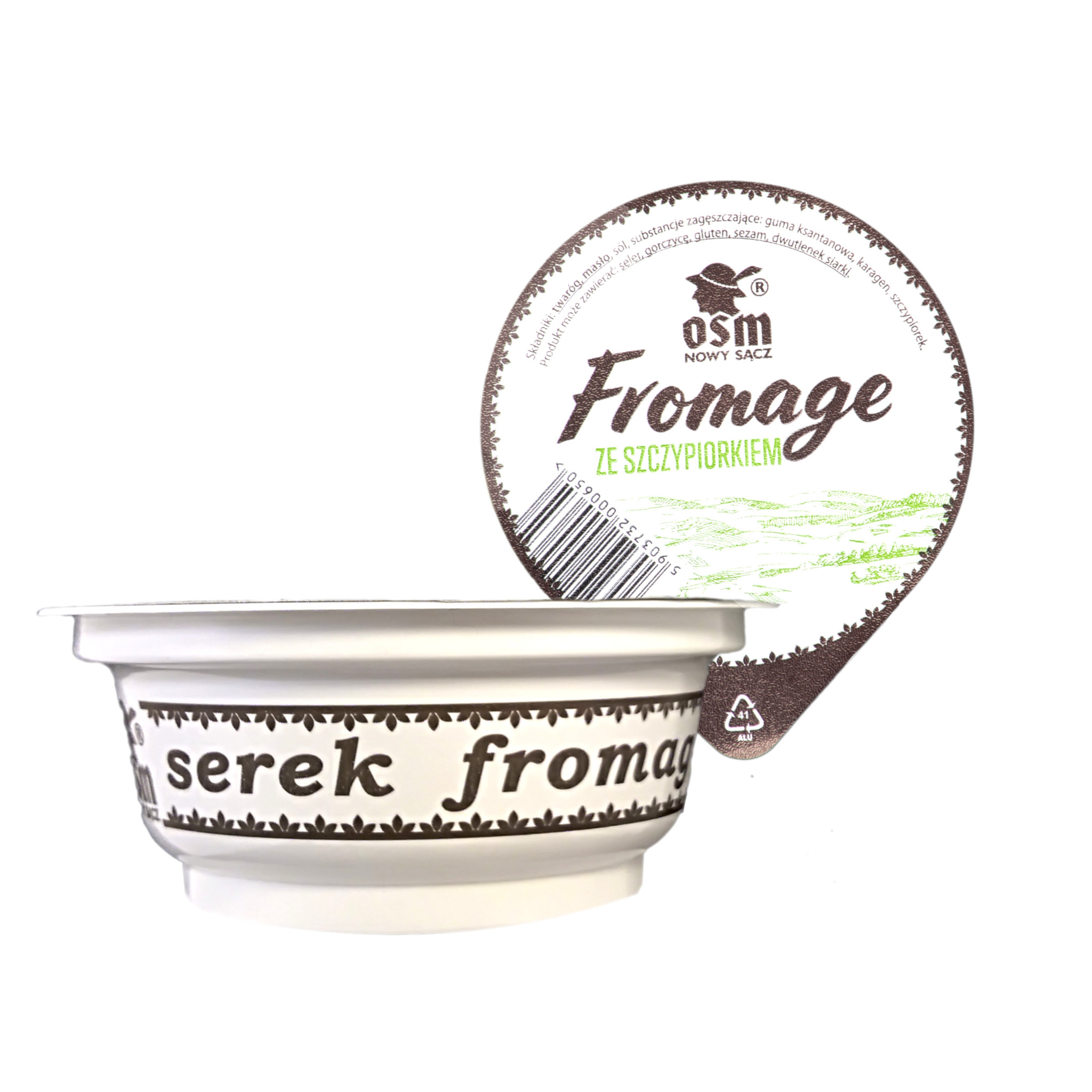 Osm Nowy Sącz Serek Fromage Szczypior 100G