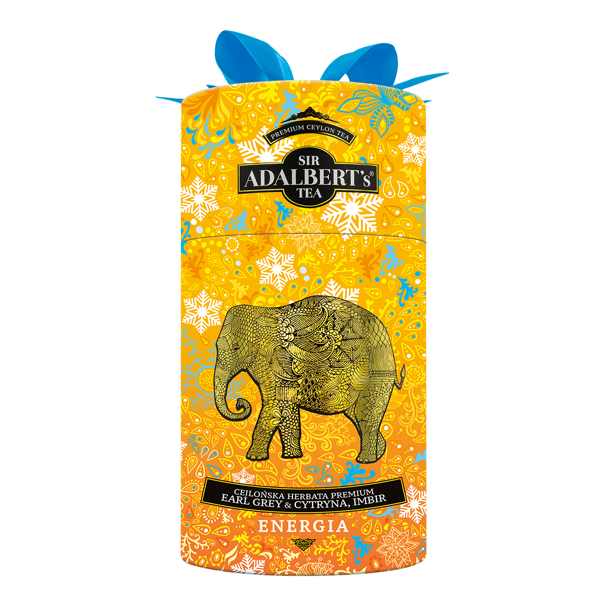 Adalbert'S Herbata Czarna Energia - Earl Grey, Cytryna & Imbir 80G