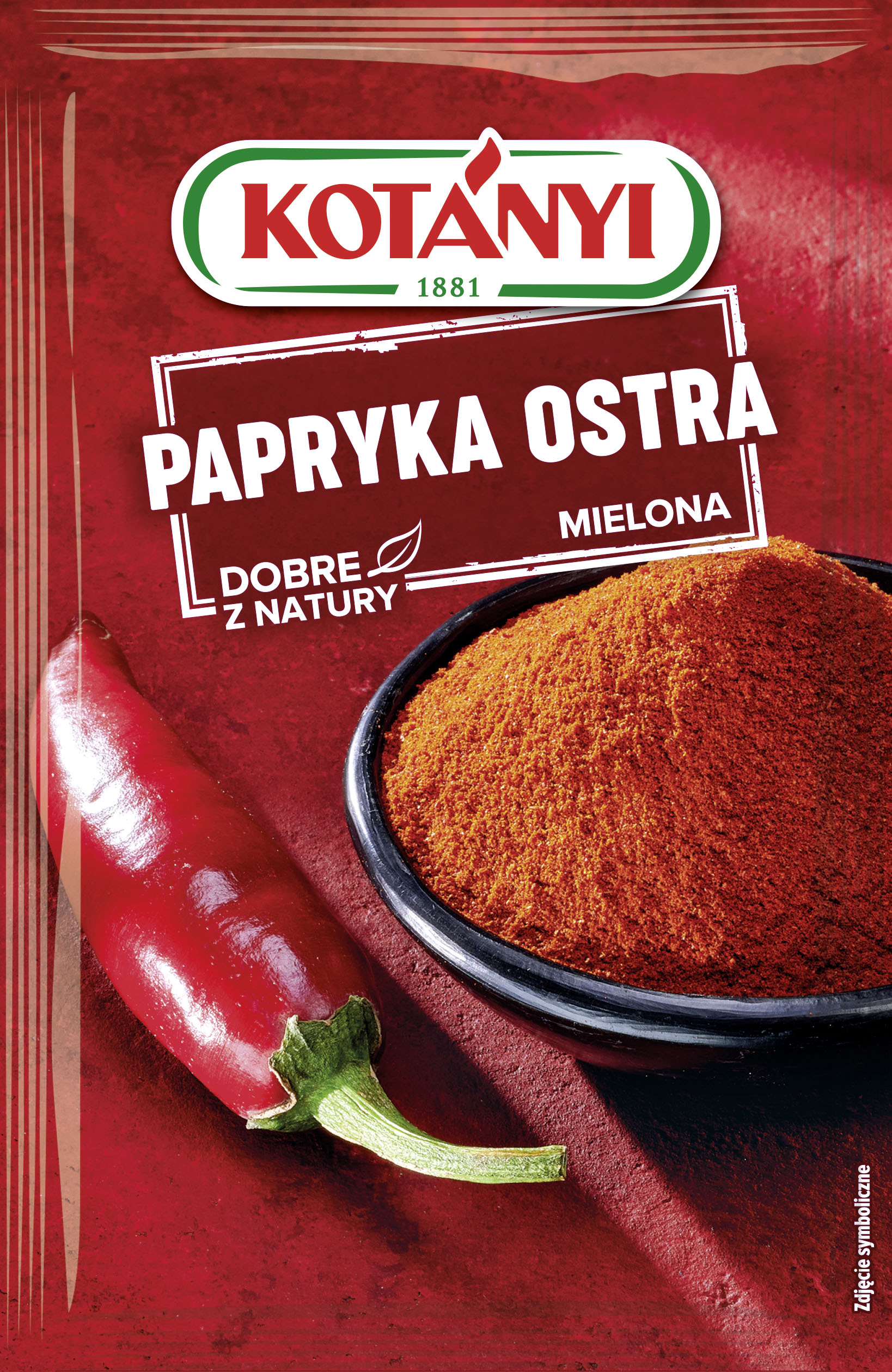 Kotanyi Papryka Ostra Mielona 22G