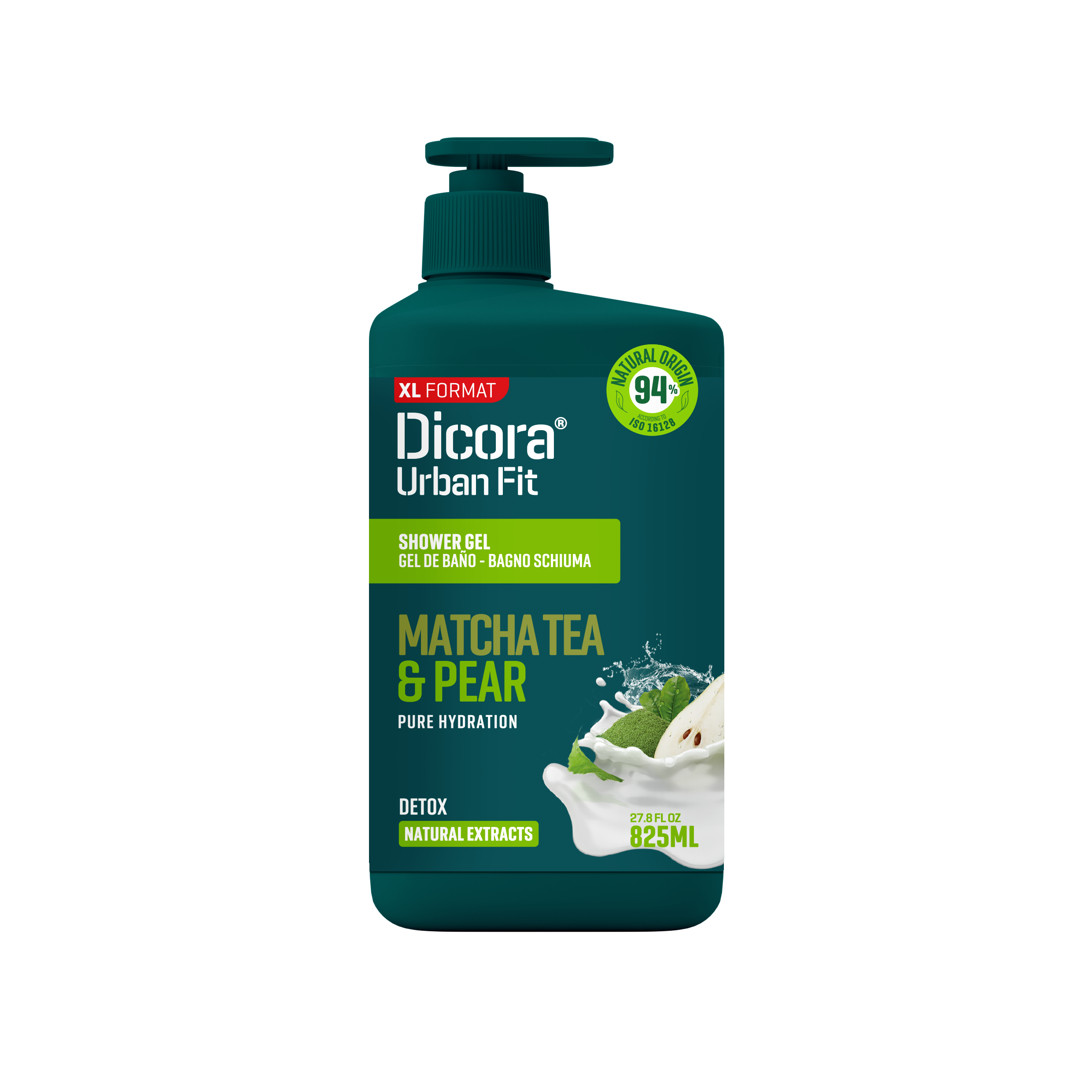 Żel Pod Prysznic Detox Gel Matcha Tea & Pear 825 Ml